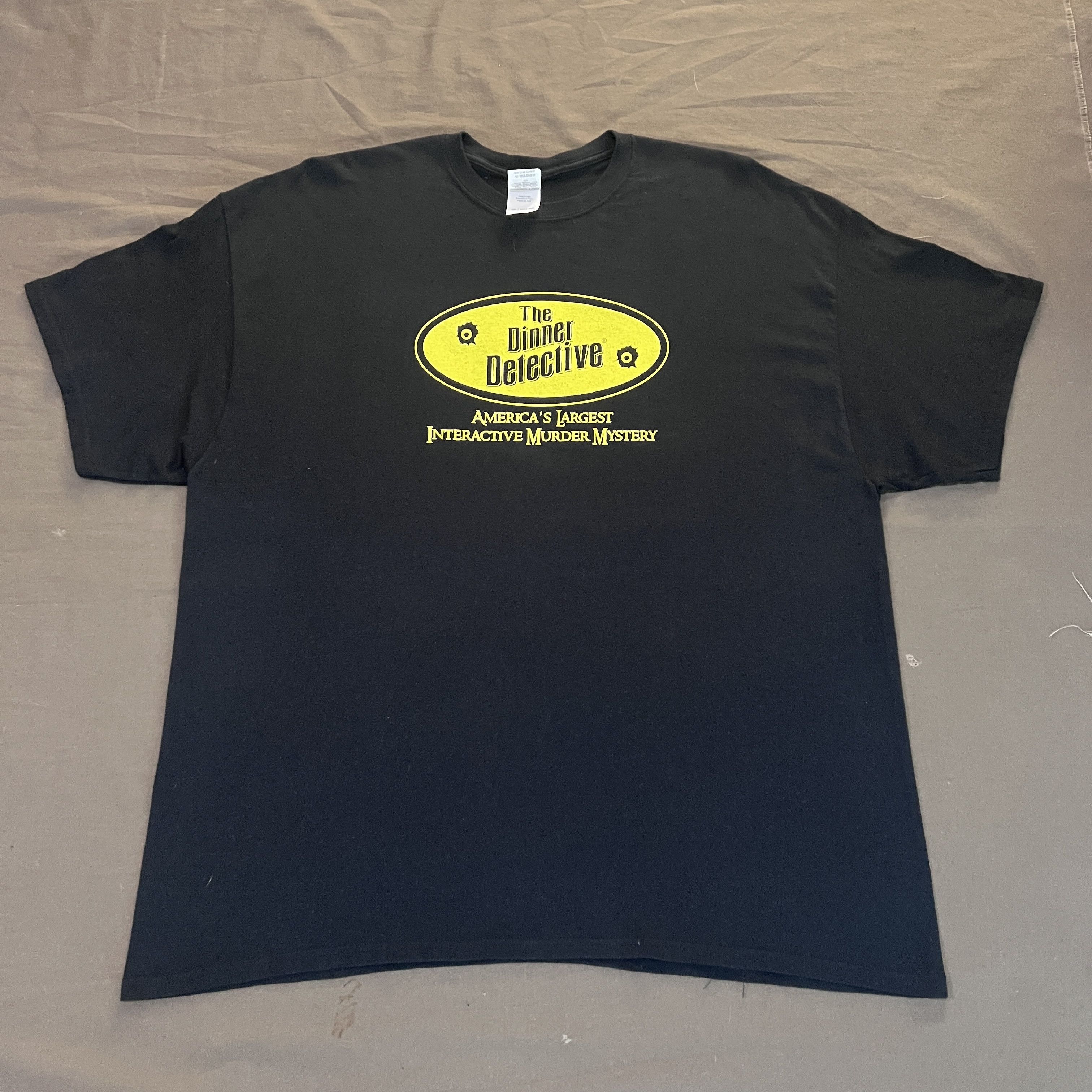 Vintage Vintage Y2K The Dinner Detective Promo Tee 2XL Colt pistol Size US XXL / EU 58 / 5 - 4 Thumbnail