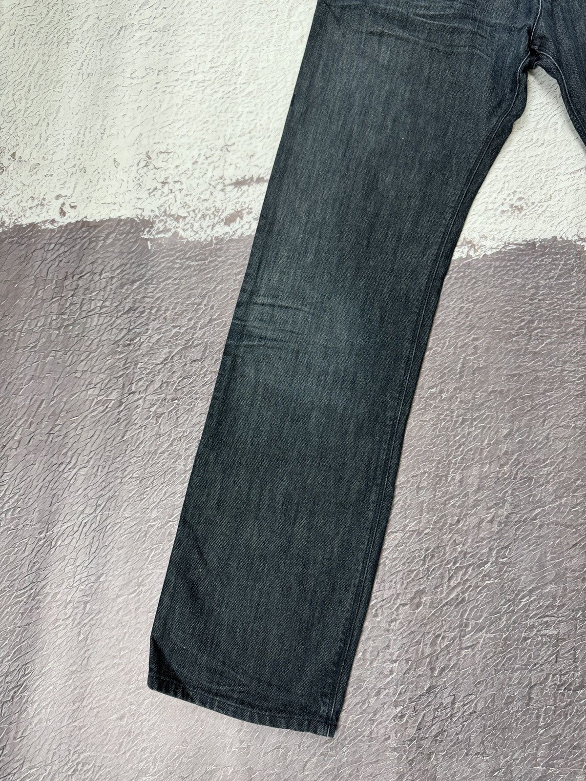 Neil Barrett Neil Barrett Indigo dark straight denim jeans zip pocket Size US 34 / EU 50 - 4 Thumbnail