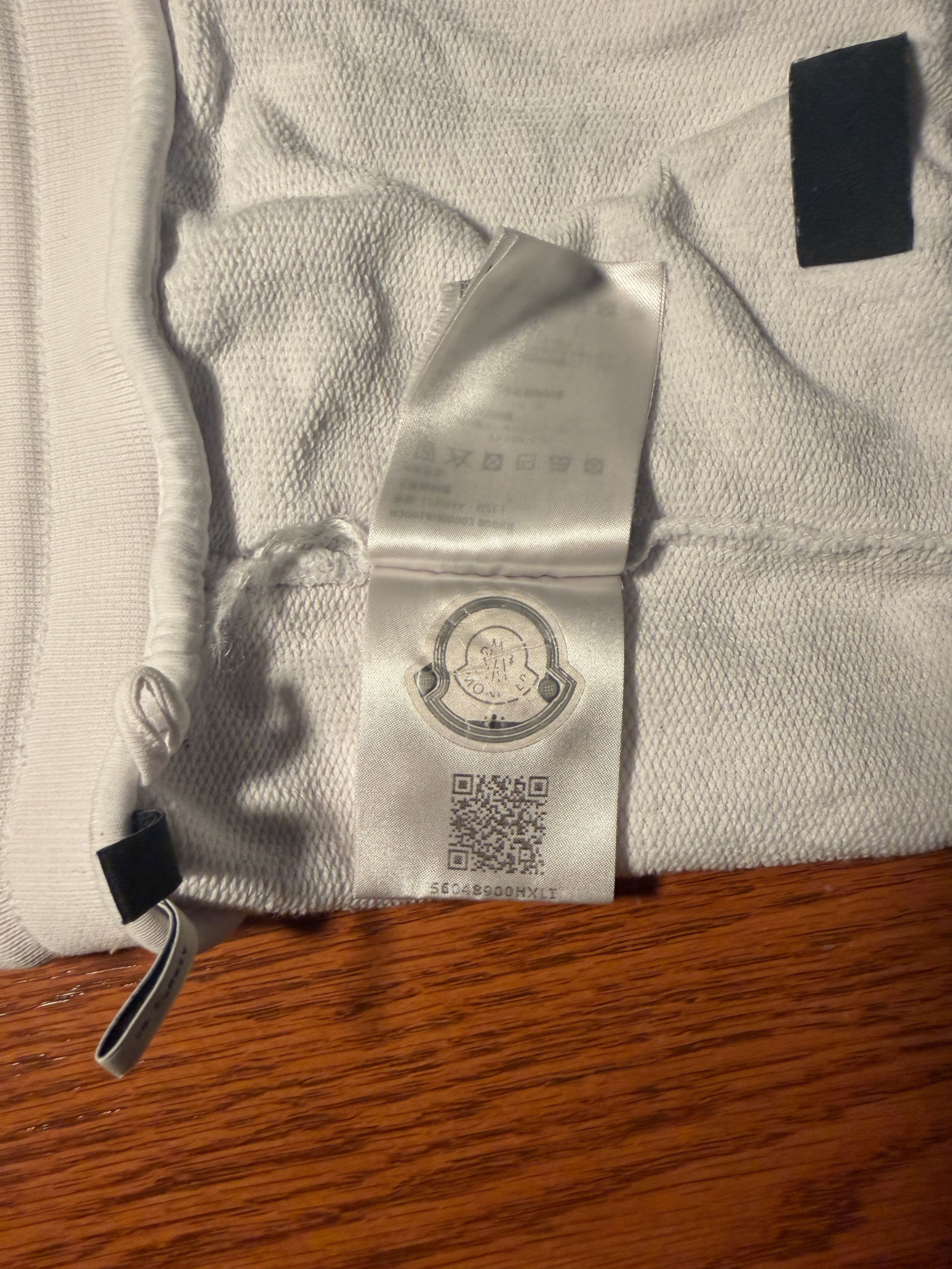 Moncler Tapered Logo-Embroidered Cotton-Jersey Sweatpants Size US 34 / EU 50 - 7 Thumbnail