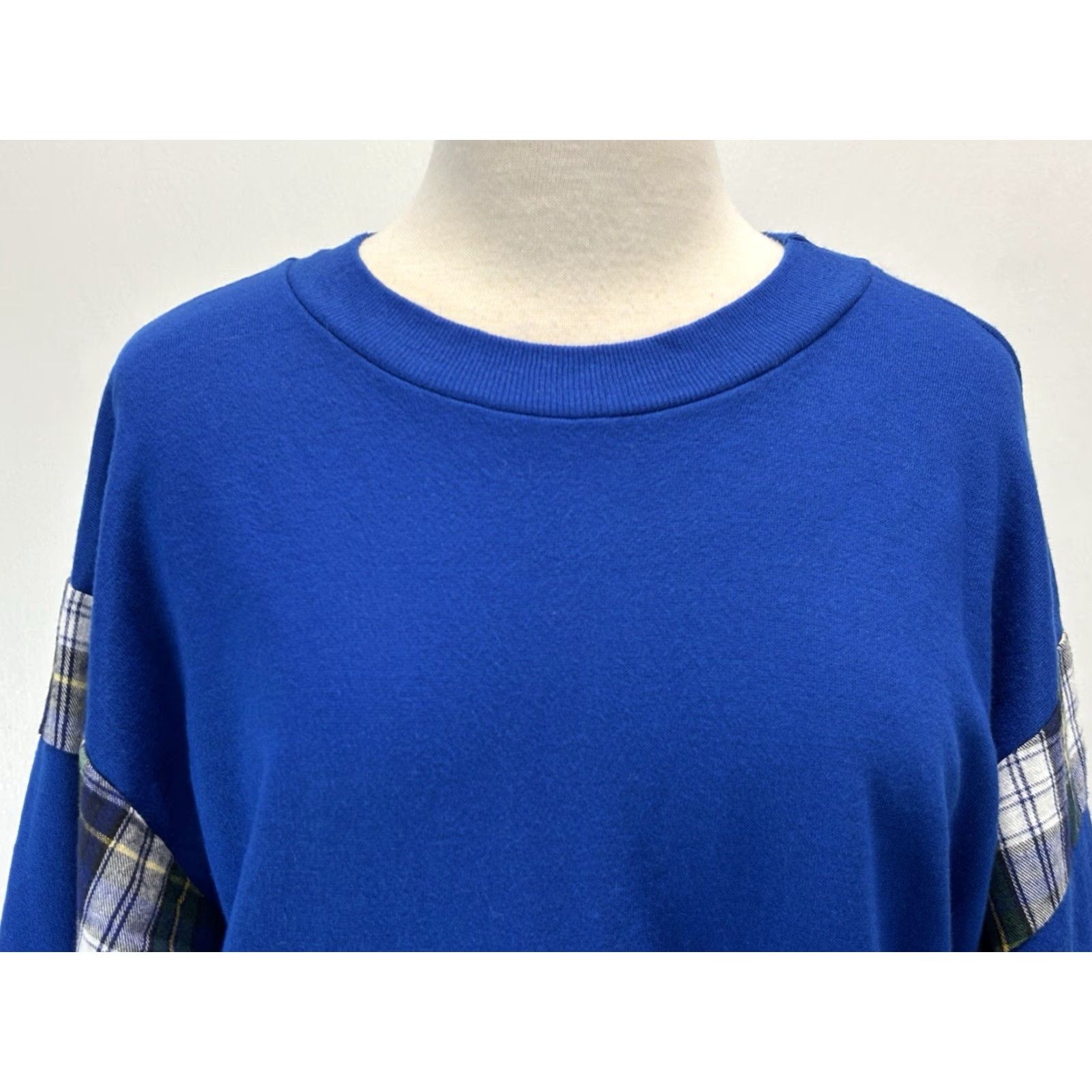 Vintage VINTAGE Leisure Life Sleep Shirt Nightgown Womens Medium Blue Dog Pocket Crewneck Long Sleeve Pullover Acrylic USA Size M / US 6-8 / IT 42-44 - 5 Thumbnail