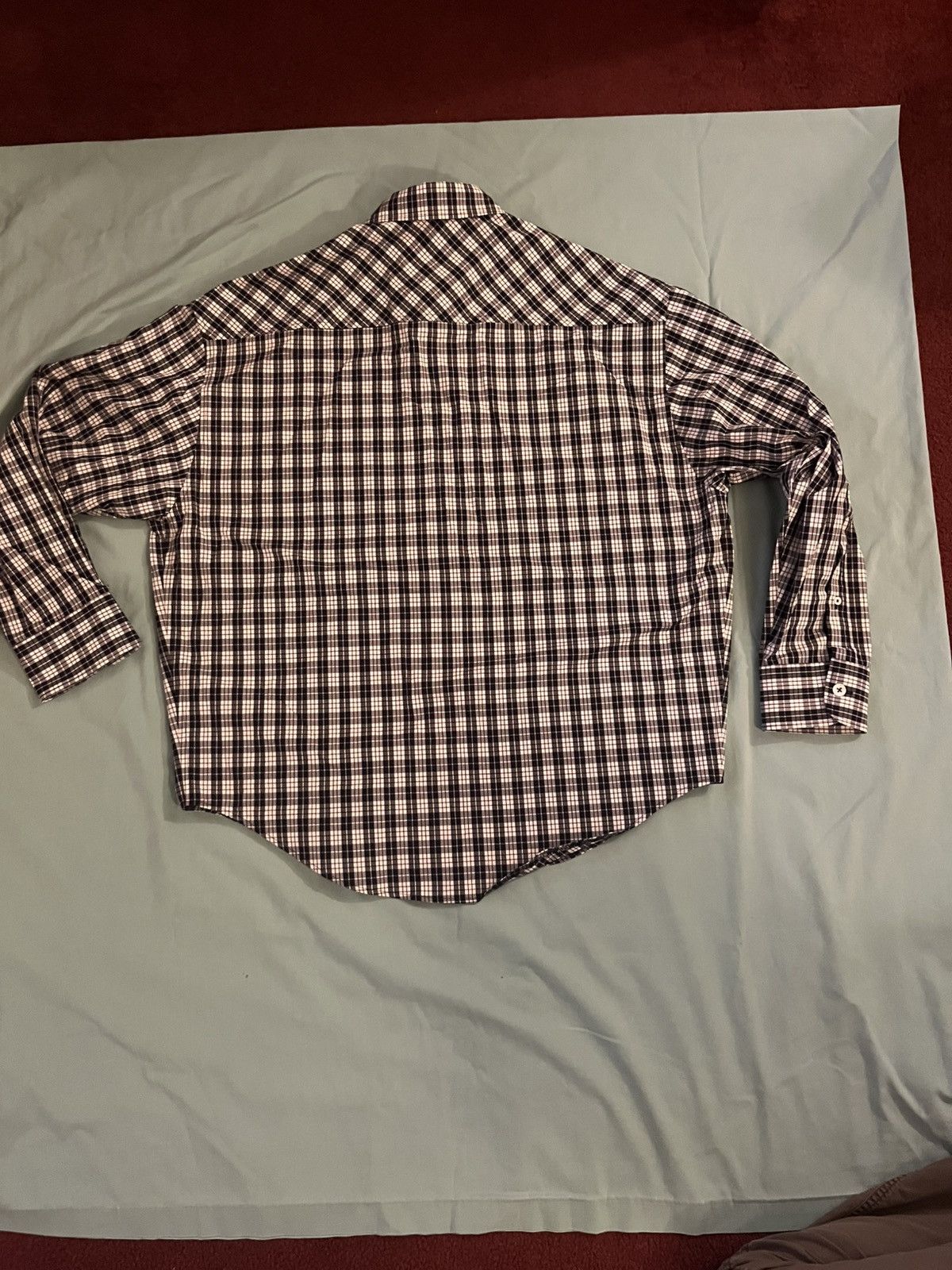 AMI AMI PARIS CHECK-PATTERN SHIRT Size US M / EU 48-50 / 2 - 2 Thumbnail