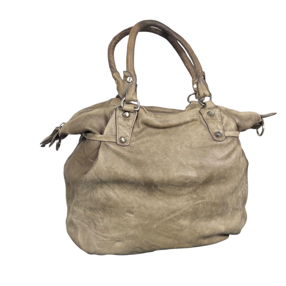 Vintage 📌Vintage Genuine Leather Bag Carol J Designer Gianni Notaro Size ONE SIZE - 2 Thumbnail
