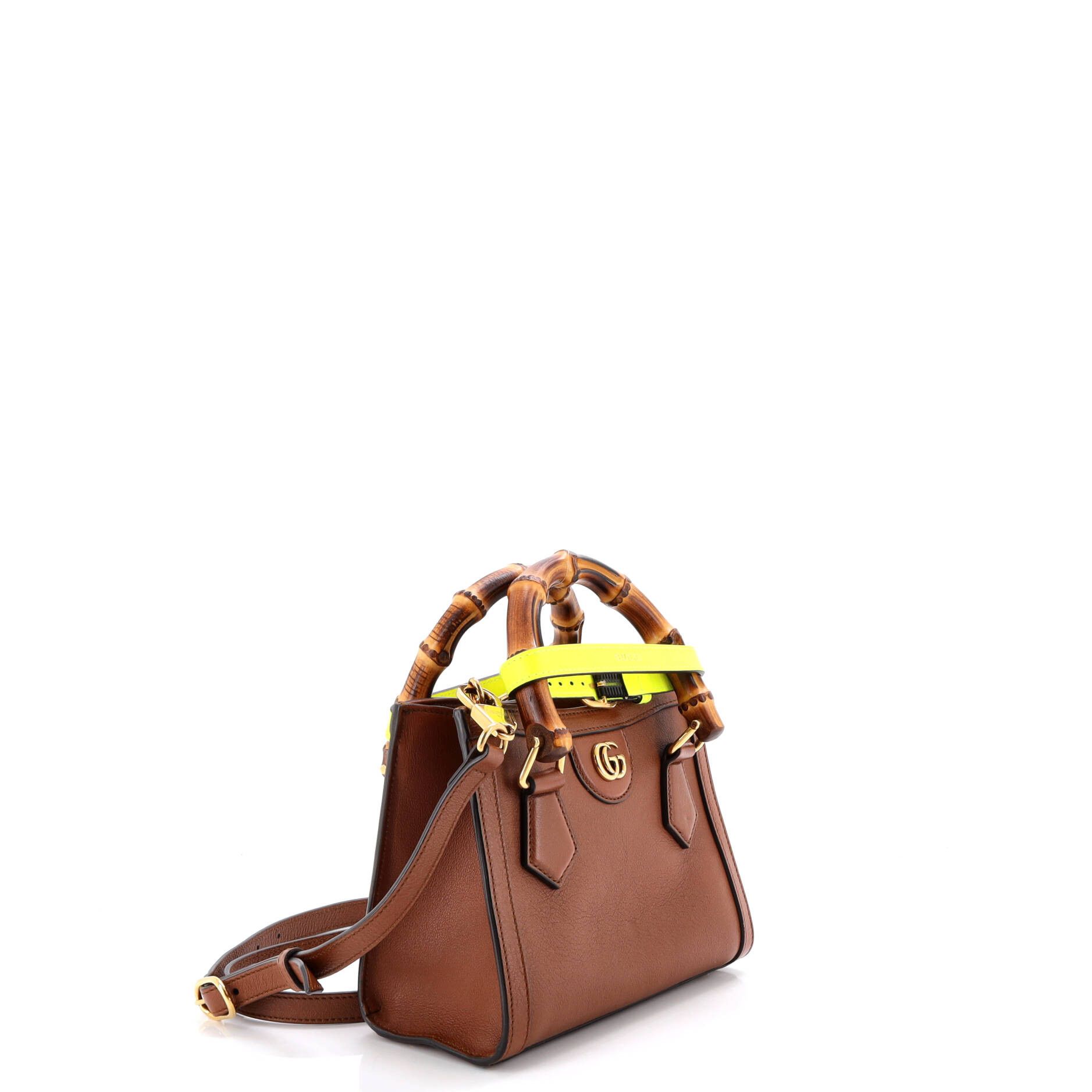 Gucci Diana NM Bamboo Handle Tote Leather Mini Size ONE SIZE - 1 Thumbnail