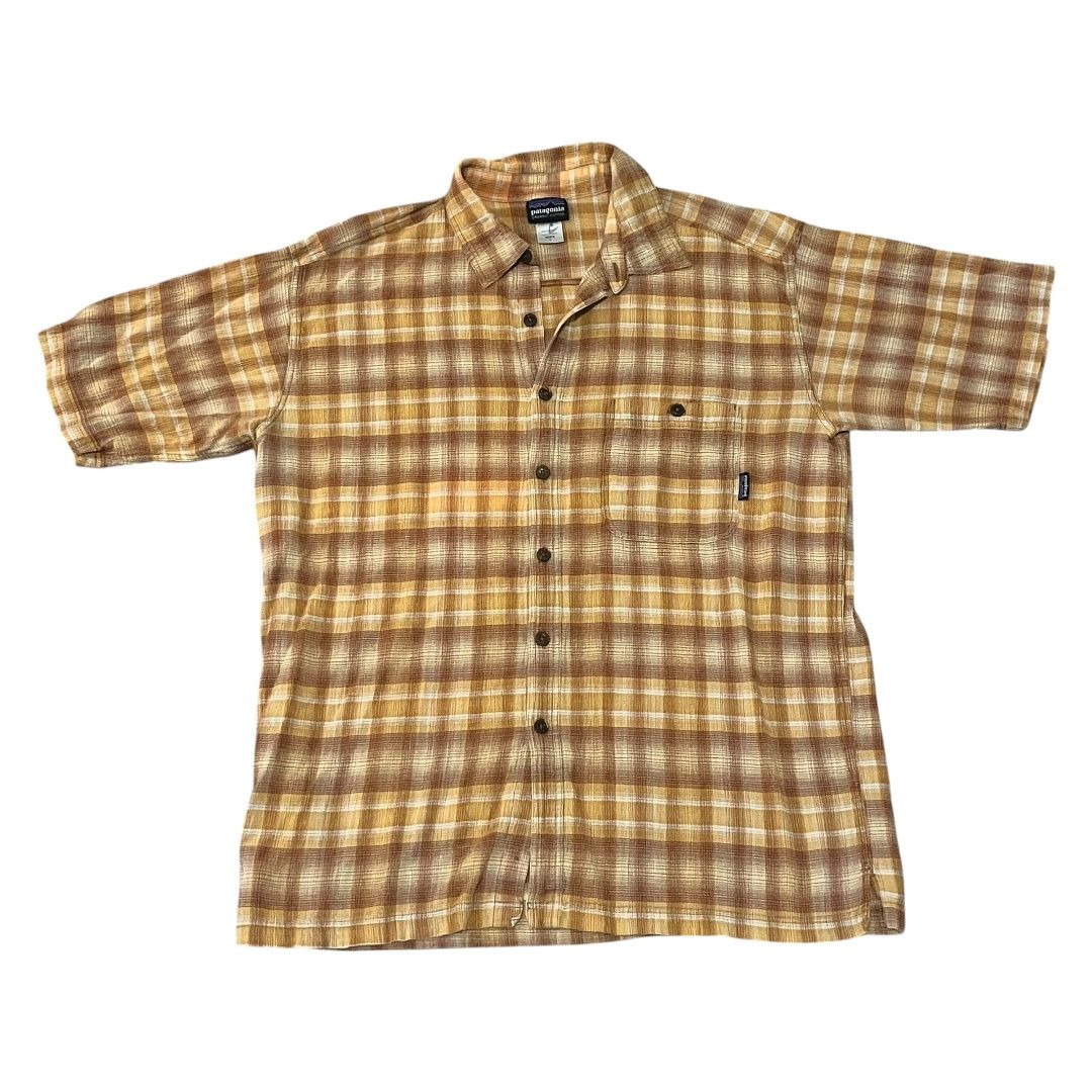 Patagonia VINTAGE Patagonia Organic Cotton Button Up Shirt Size US L / EU 52-54 / 3 - 1 Thumbnail