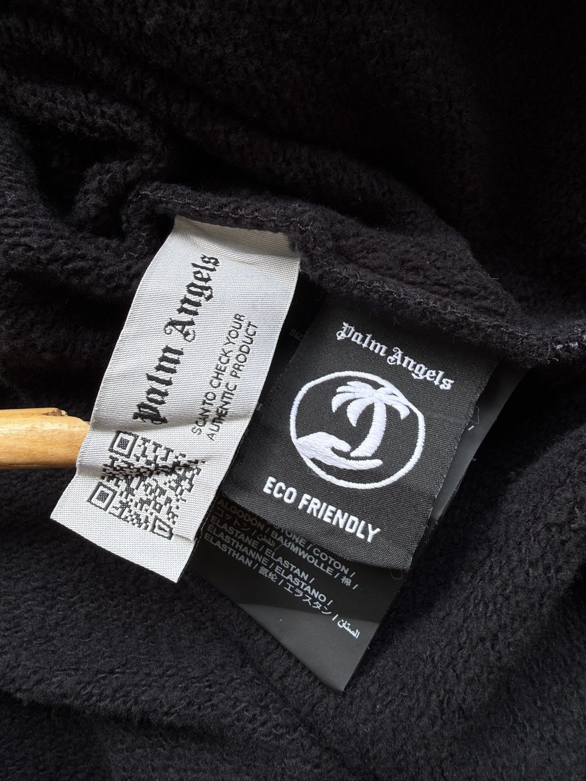 Palm Angels Palm Angels Star Sprayed hoodie Black boxy fit Size US L / EU 52-54 / 3 - 9 Thumbnail