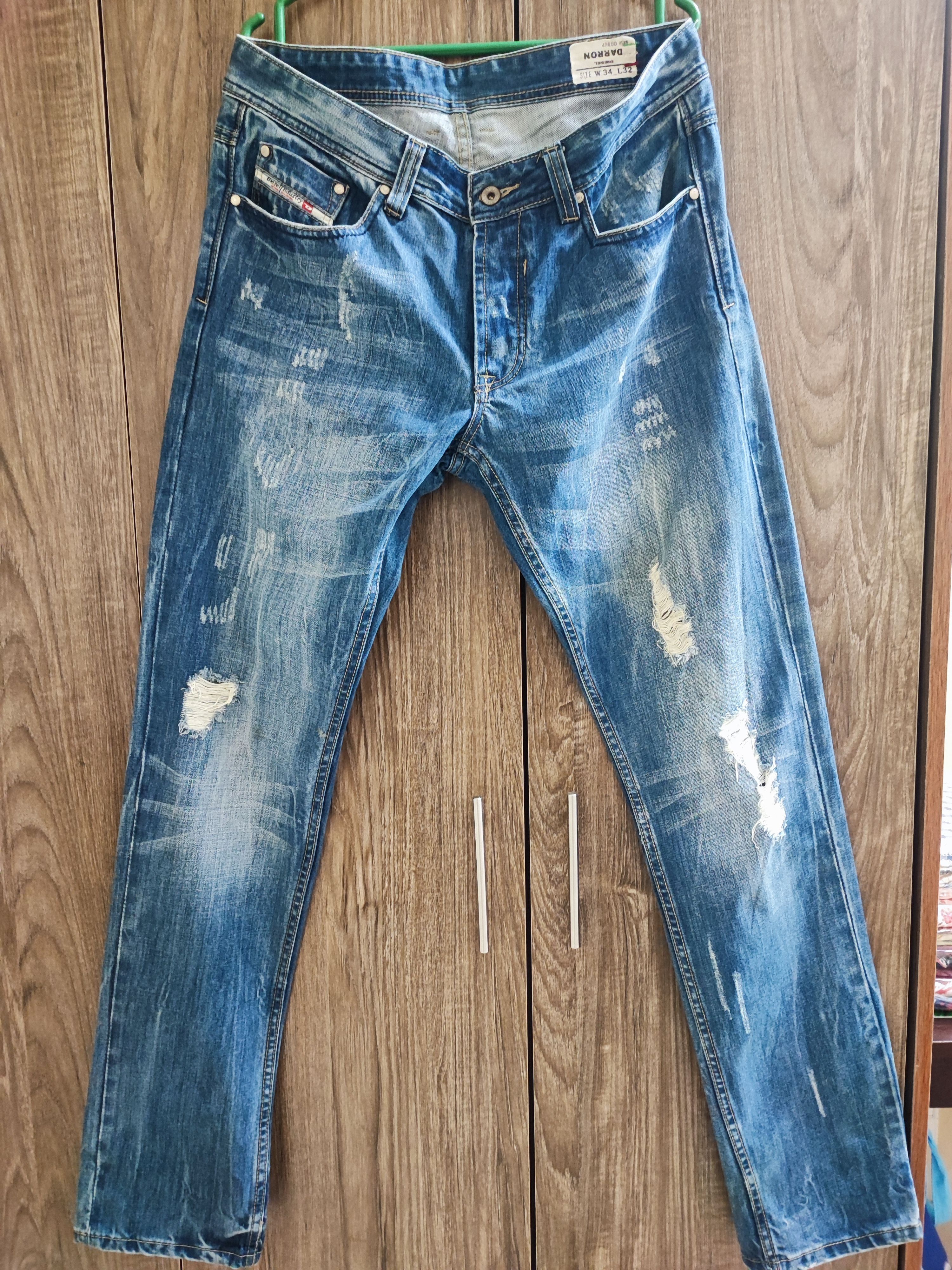 Vintage Diesel Industry Lovely Distressed Grunge Punk Jeans