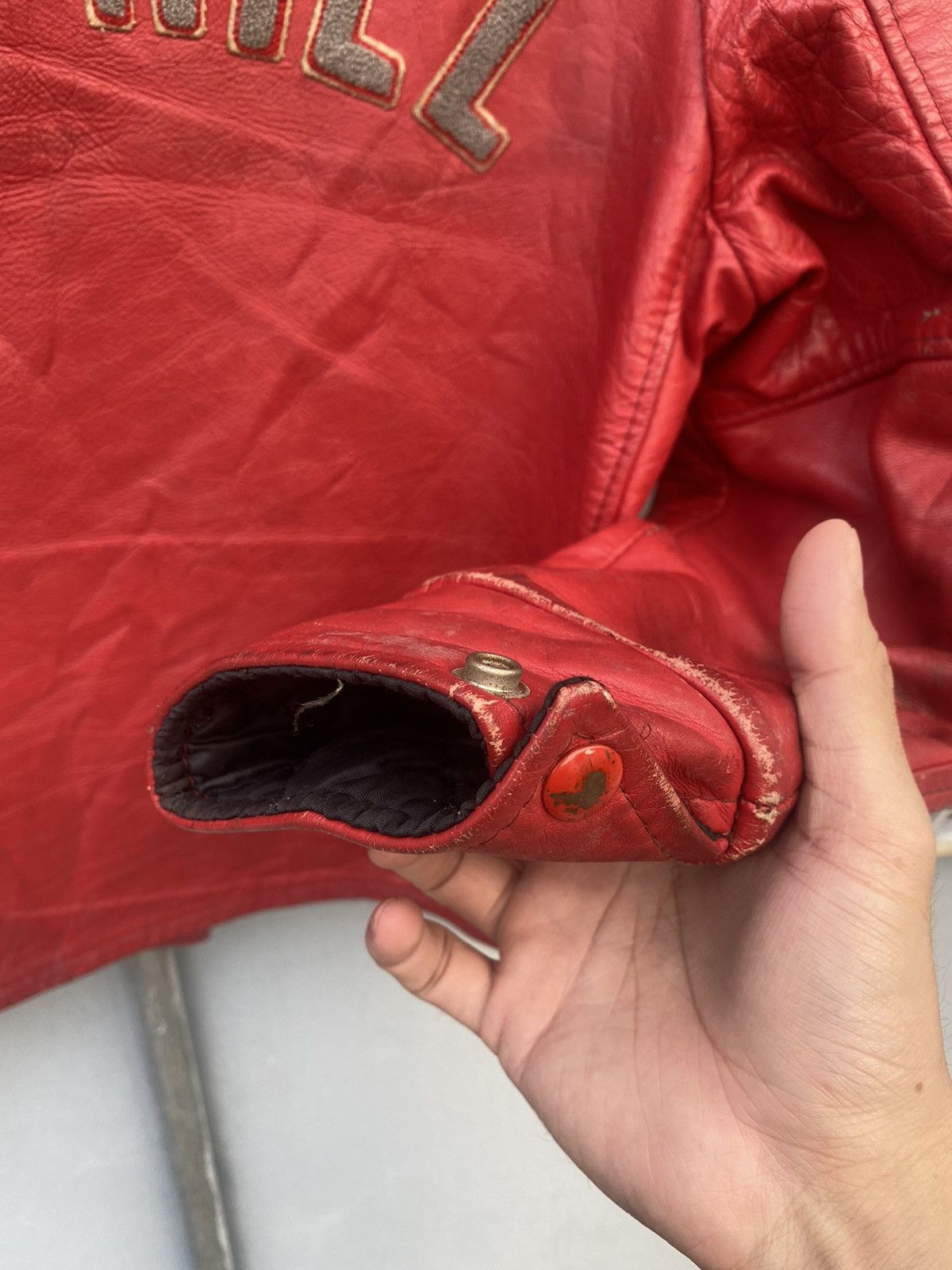Vintage Vintage 81’ West Hill Football Leather Jacket Size US M / EU 48-50 / 2 - 24 Thumbnail