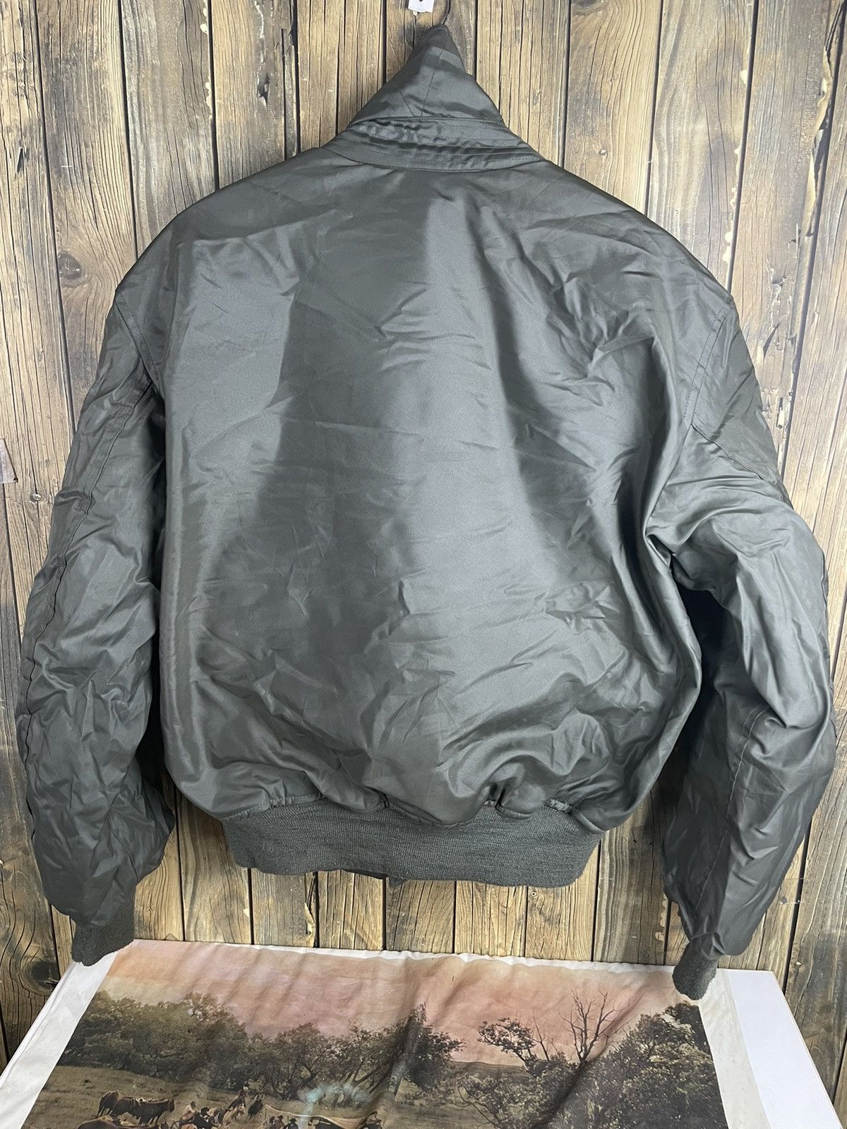 Vintage Vintage Flyer's Bomber Jacket Size US L / EU 52-54 / 3 - 8 Thumbnail