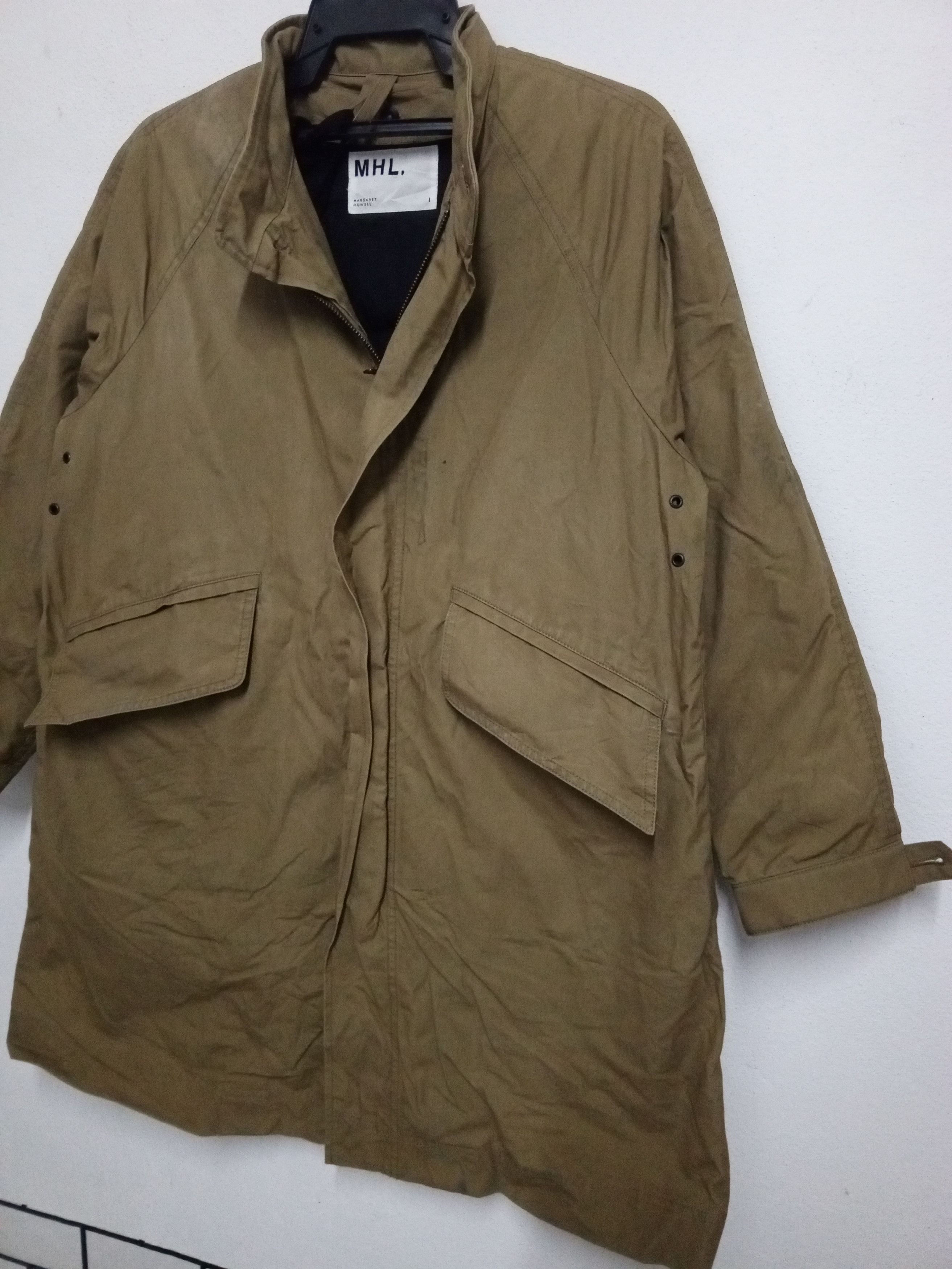 Margaret Howell MHL BEIGE - LONG COAT Size US XL / EU 56 / 4 - 3 Thumbnail