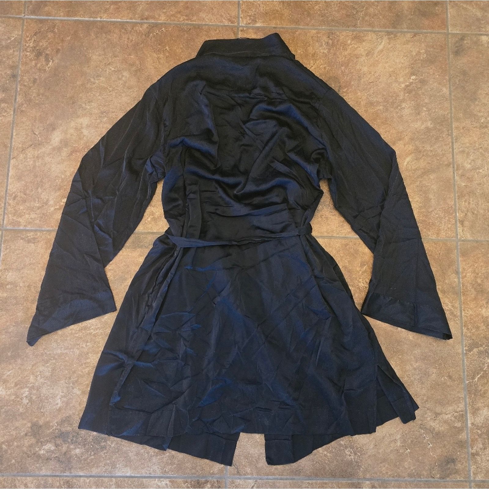 Other Black | STARS ABOVE | Classic Silky Robe Size ONE SIZE - 2 Thumbnail
