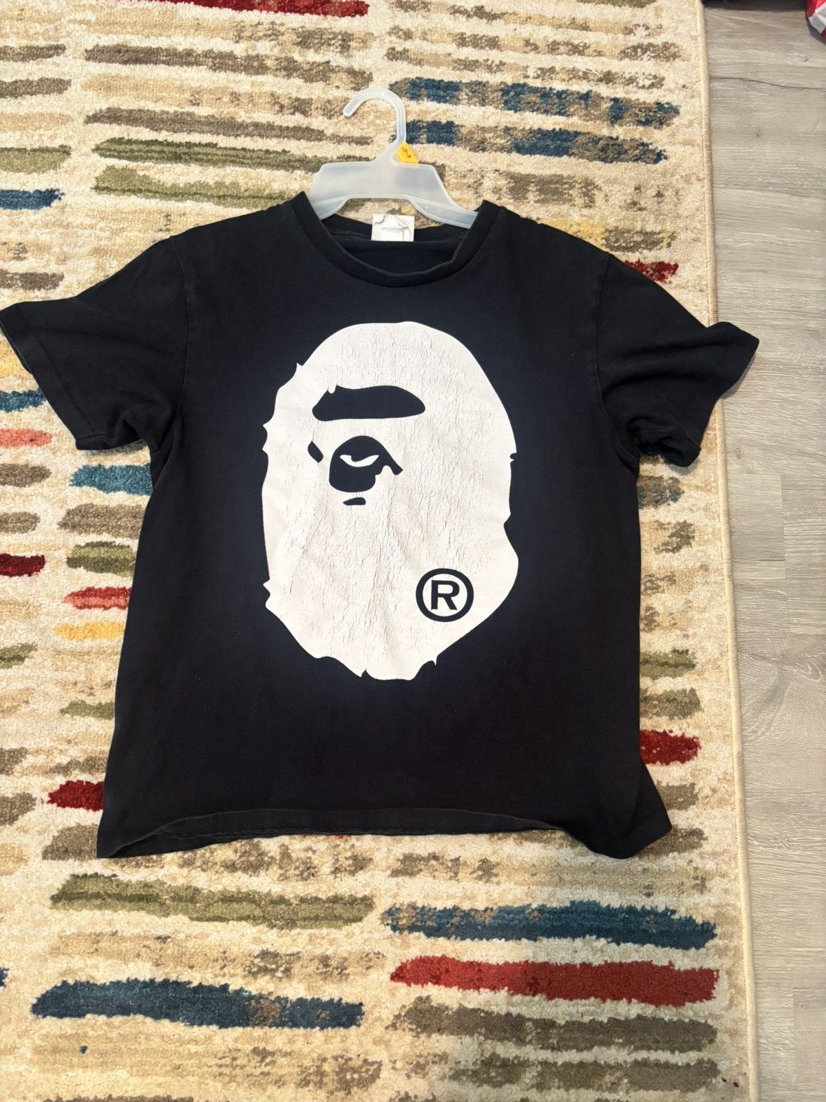 Bape Black Bape Head Shirt Size US S / EU 44-46 / 1 - 1 Thumbnail