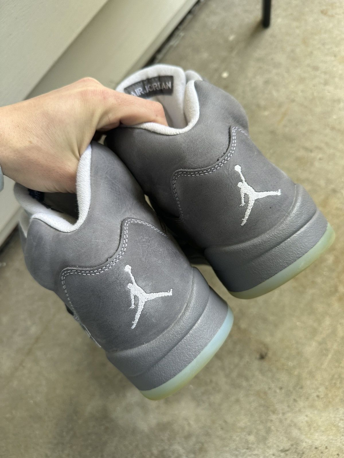 Jordan Brand Nike Air Jordan 5 Retro Wolf Grey 2026 size 13 Size US 13 / EU 46 - 4 Thumbnail