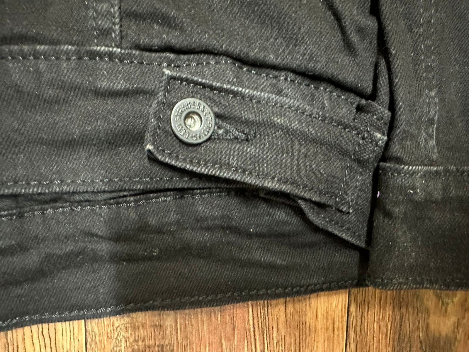 Levi's Levis denim jacket black Size US L / EU 52-54 / 3 - 6 Thumbnail