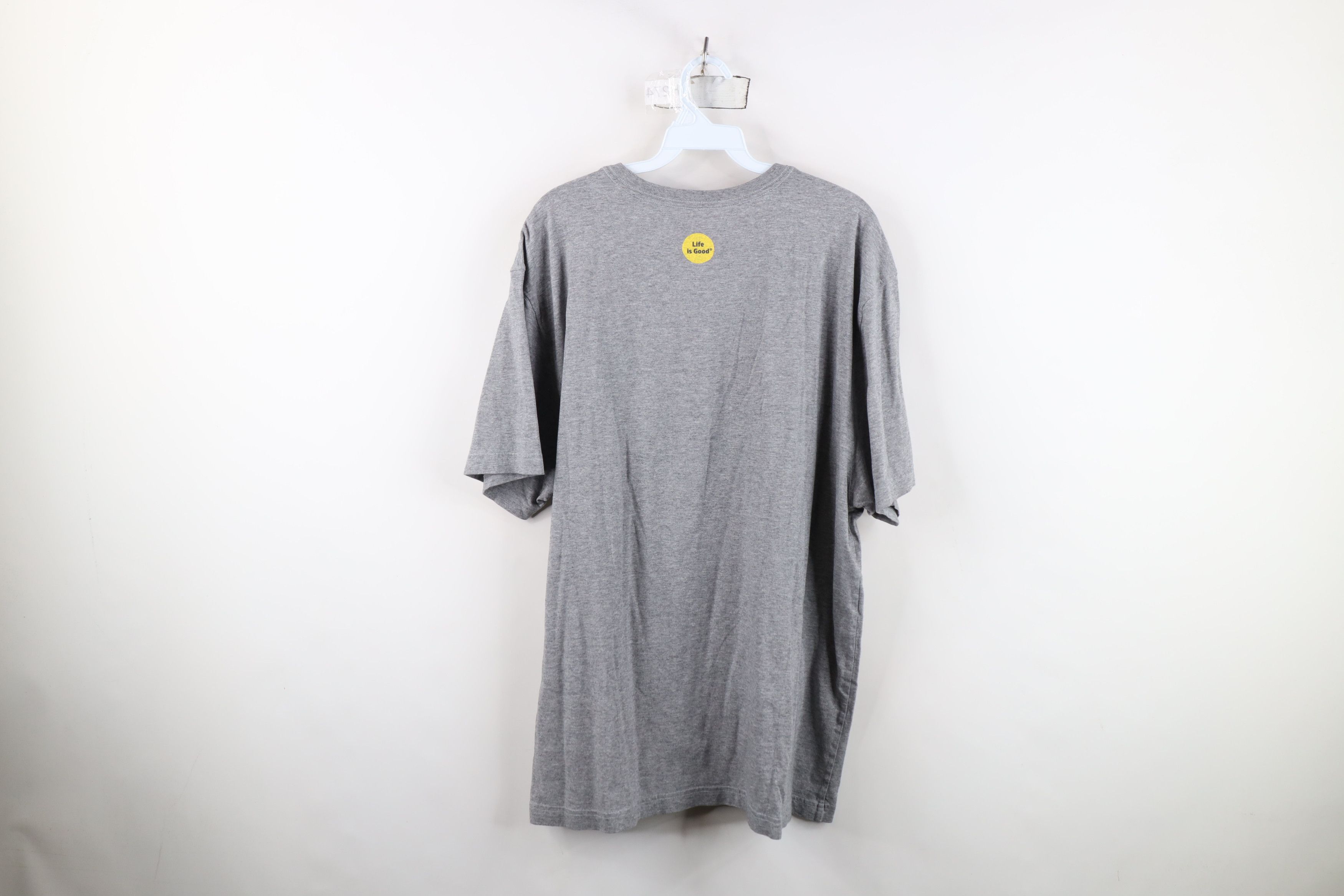 Life is Good Life Is Good Mowtown Funny Dad Short Sleeve T-Shirt Gray Size US XL / EU 56 / 4 - 12 Thumbnail