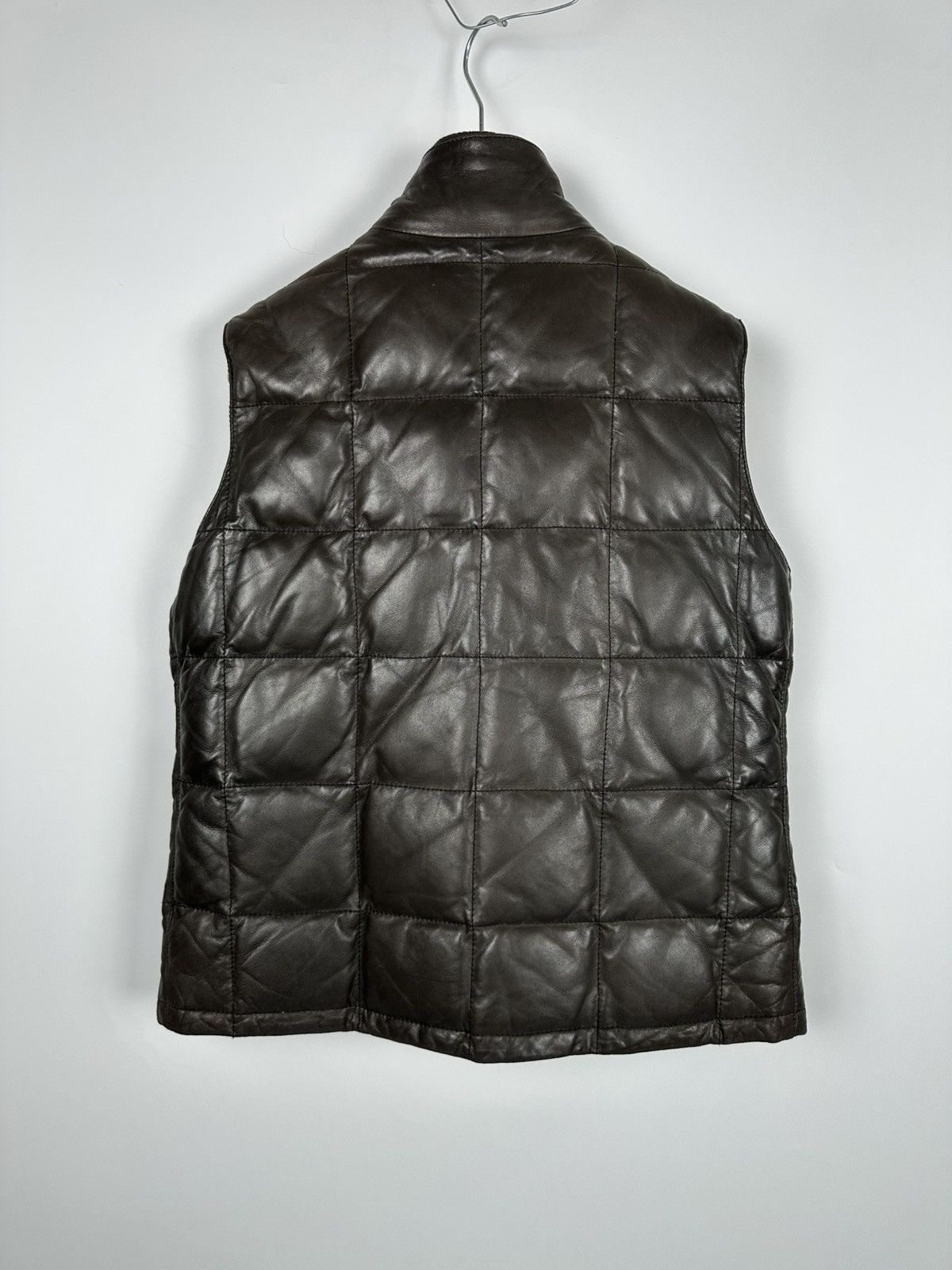 Loro Piana Loro Piana Quitted Leather Vest Size US S / EU 44-46 / 1 - 3 Thumbnail