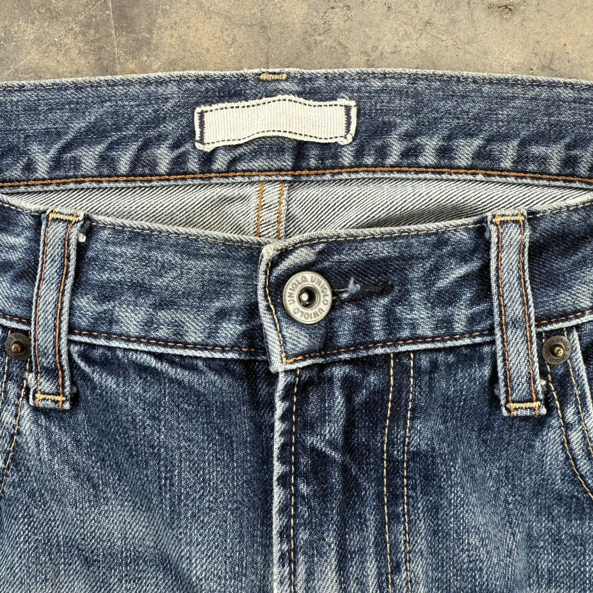 Japanese Brand VINTAGE JAPANESE SELVEDGE FADED JEAN DENIM PANTS Size US 34 / EU 50 - 5 Thumbnail