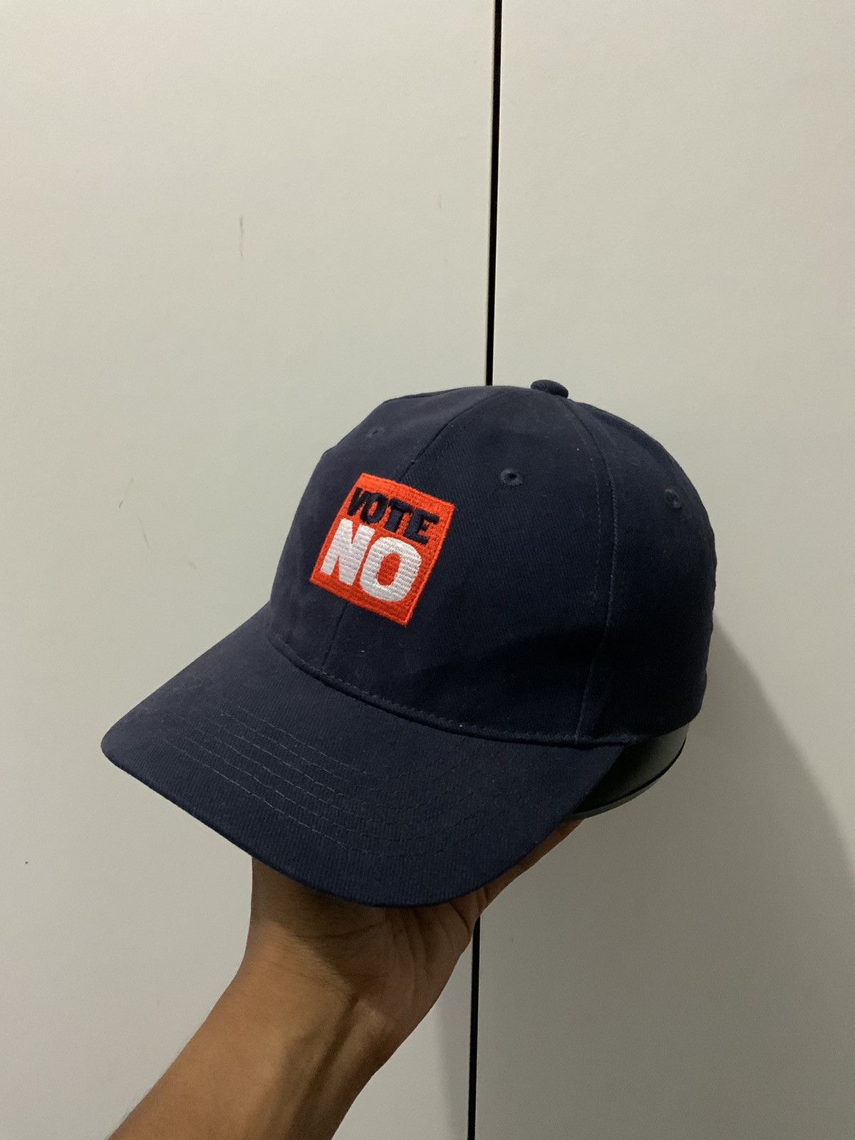 Vintage Vote No Spellout Embroidery Indigo Hat Size ONE SIZE - 2 Thumbnail
