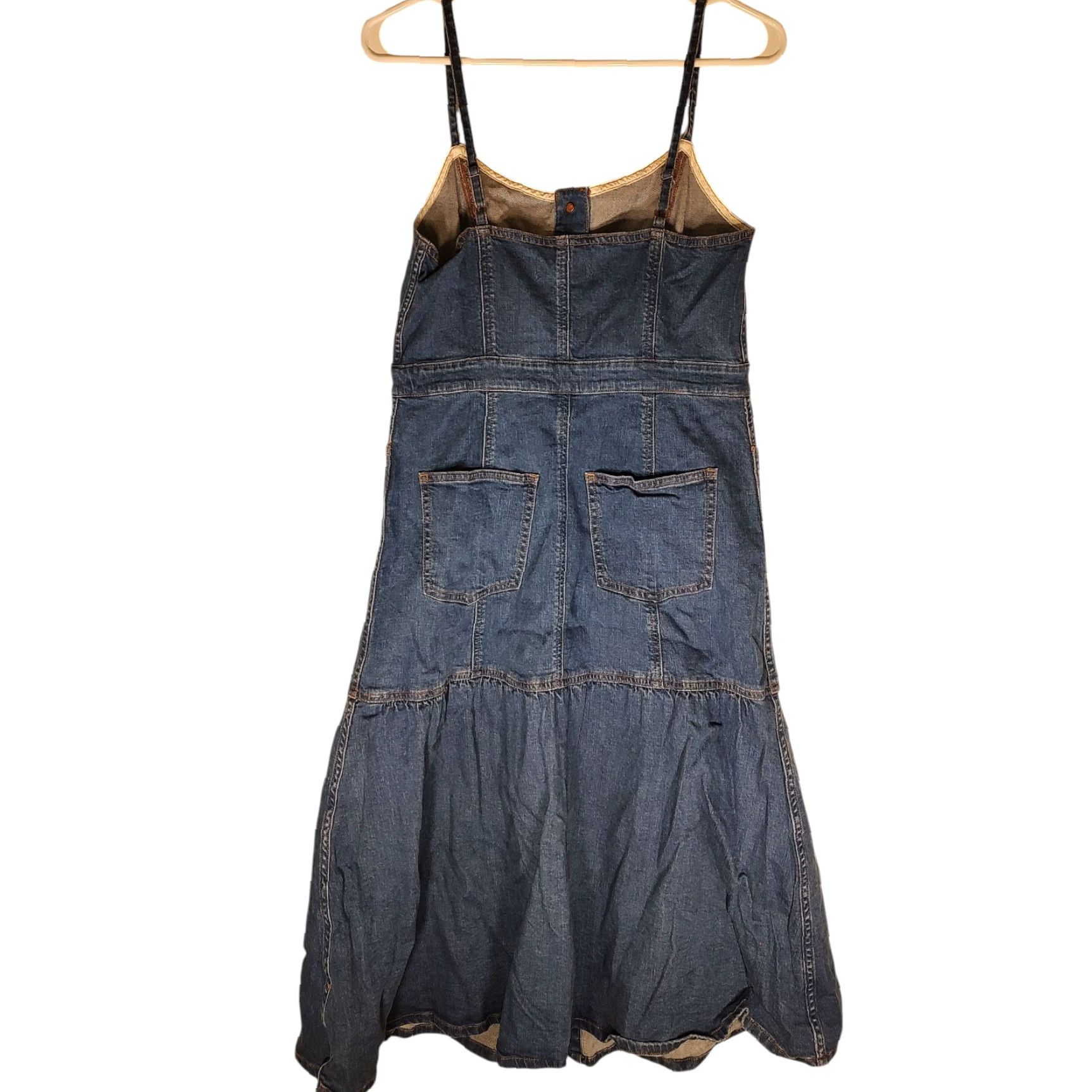 chinese dress ladies Madewell Denim Sleeveless Seamed Mini Dress in Palomilla Wash – Round  Neckline – A-line Silhouette Palomilla Wash 2 One Size at Amazon Women's  Clothing store main image 1