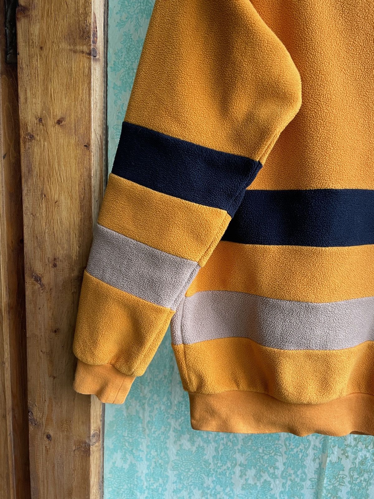 Patta Patta Micro Fleece Bahamas Sweater in Black & Yellow Size US M / EU 48-50 / 2 - 3 Thumbnail