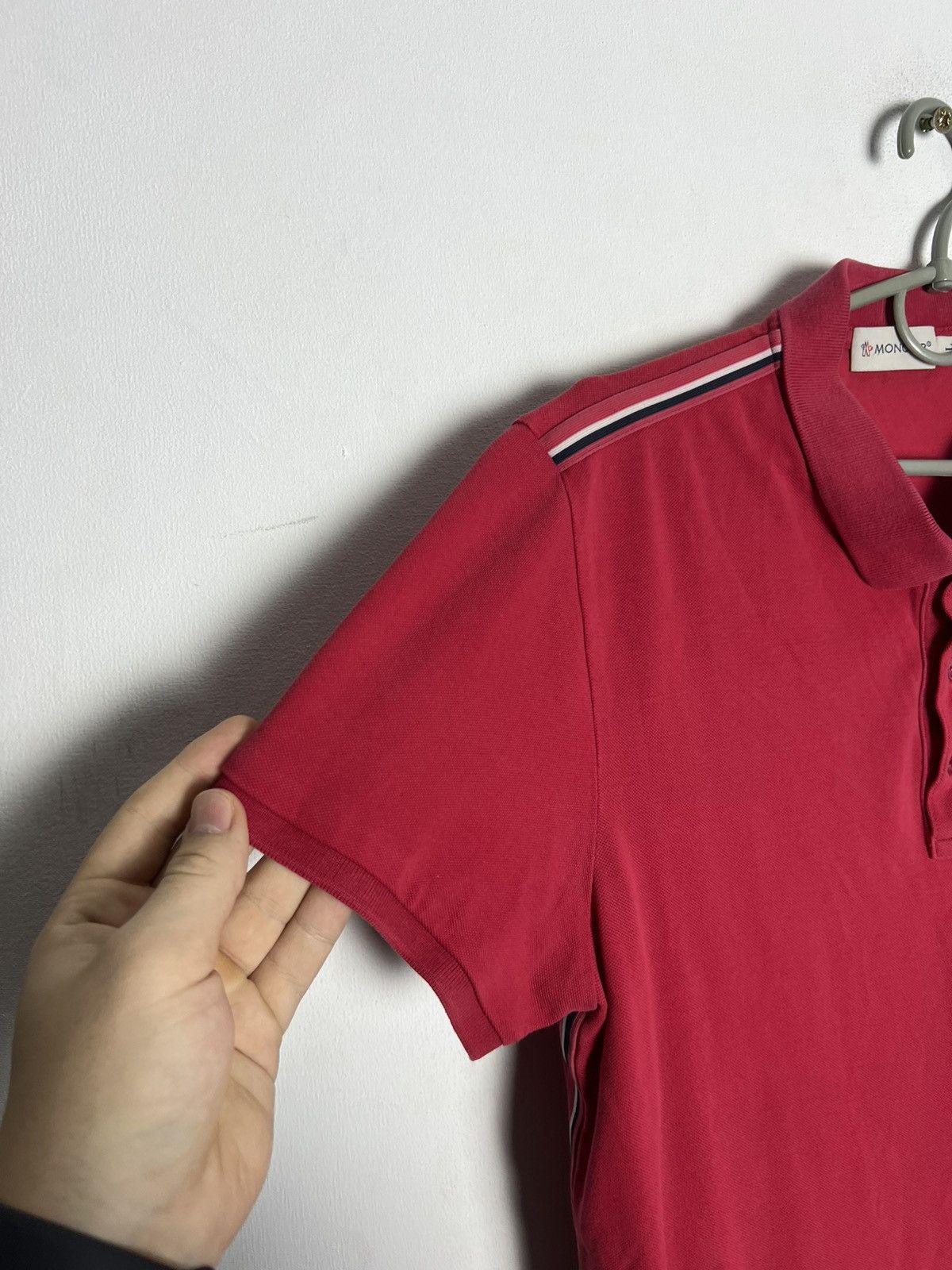 Moncler Moncler Polo T-Shirt Size US L / EU 52-54 / 3 - 6 Thumbnail