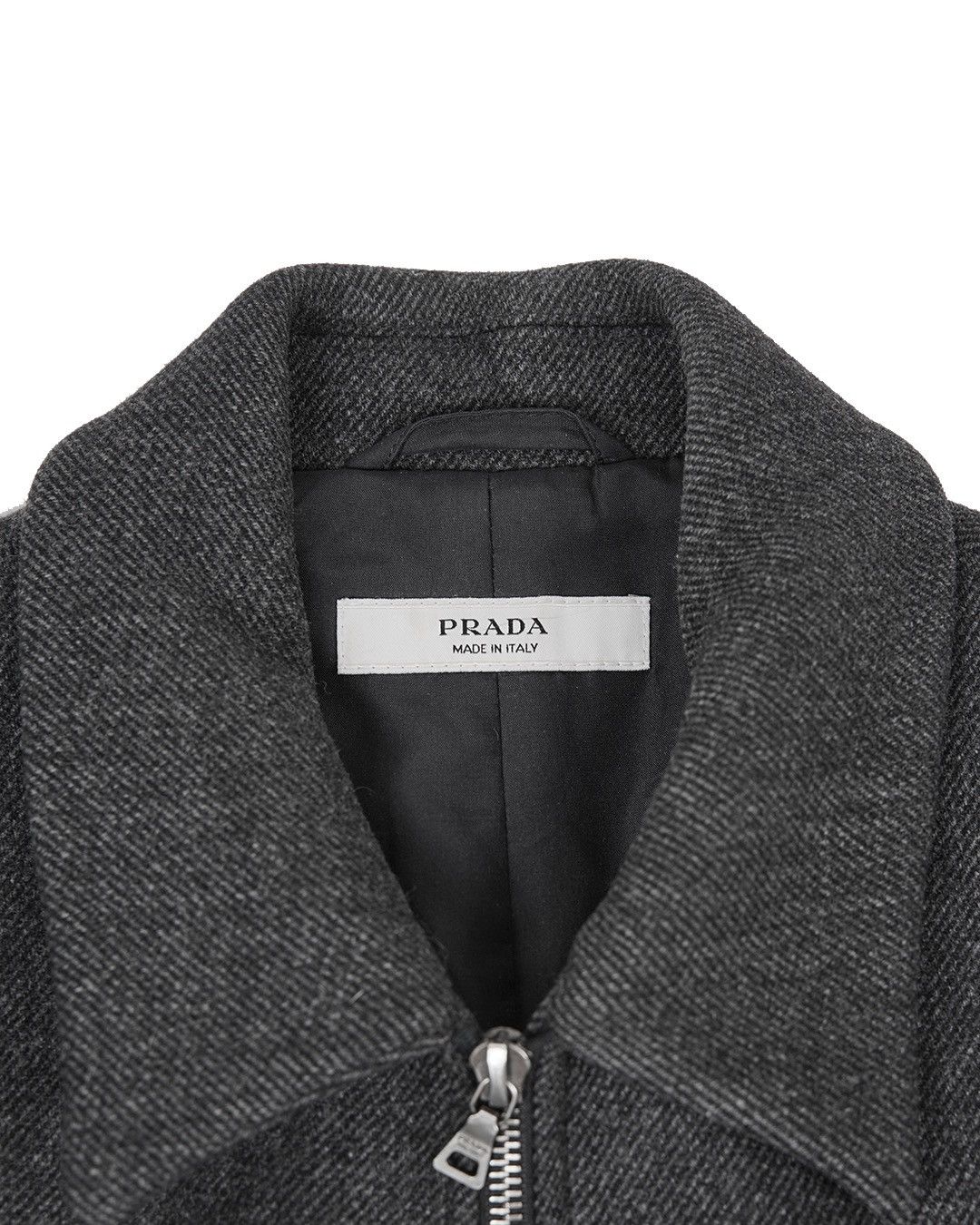 Prada Prada Mens F/W2001 Dark Grey Wool Jacket Size US S / EU 44-46 / 1 - 3 Thumbnail