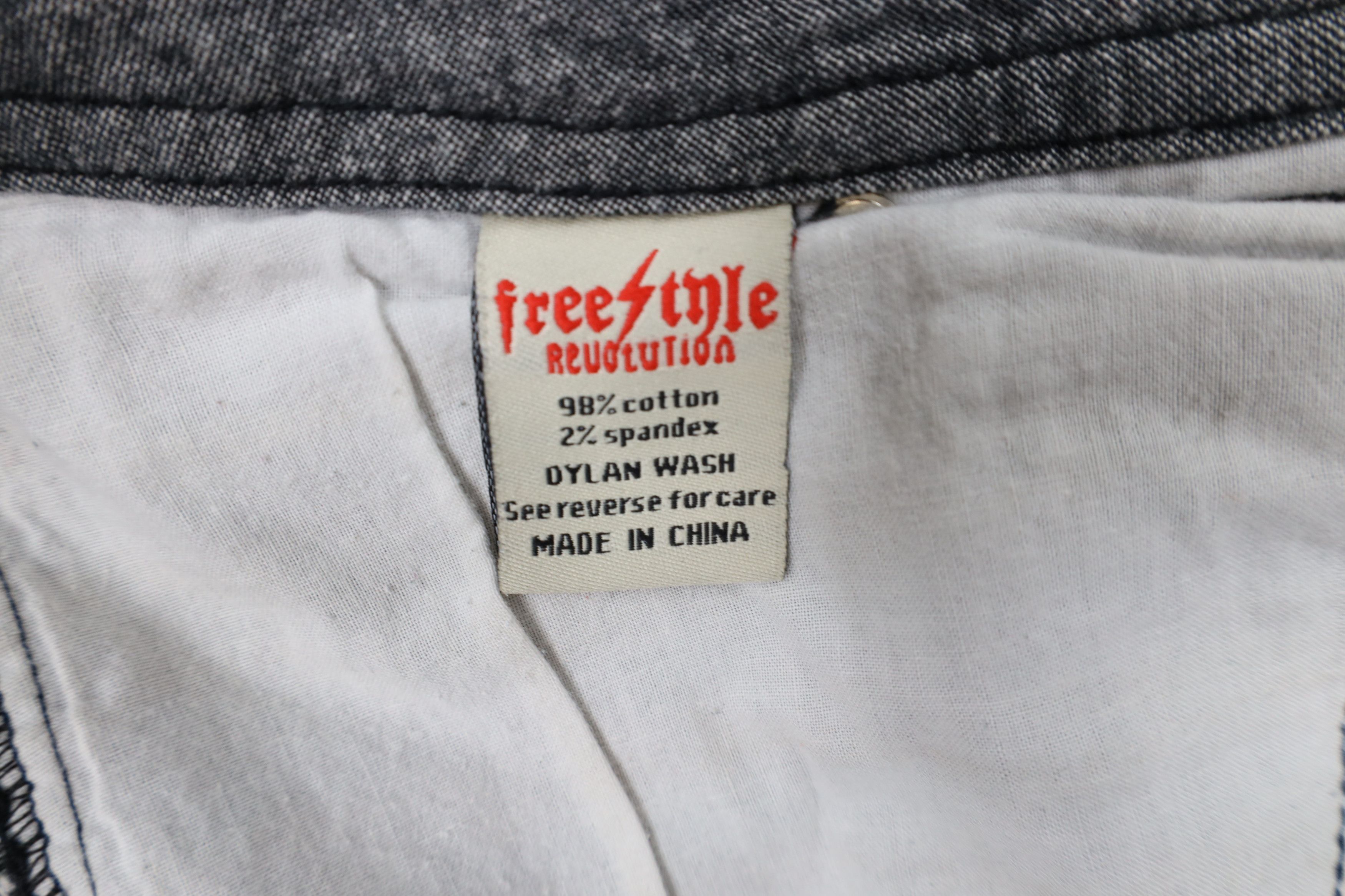 Vintage Vintage Y2K Babydoll Thick Stitch Stretch Bell Bottoms Jeans Size 24" / US 00 / IT 34 - 10 Thumbnail