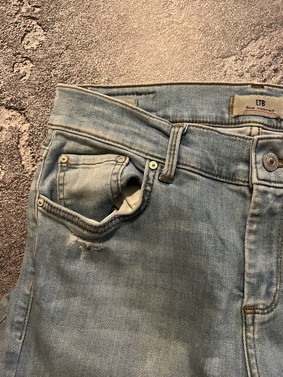Hysteric Glamour CRAZY Vintage Flared Jeans Avan-Garde Style Y2K For Drip Size US 32 / EU 48 - 4 Thumbnail