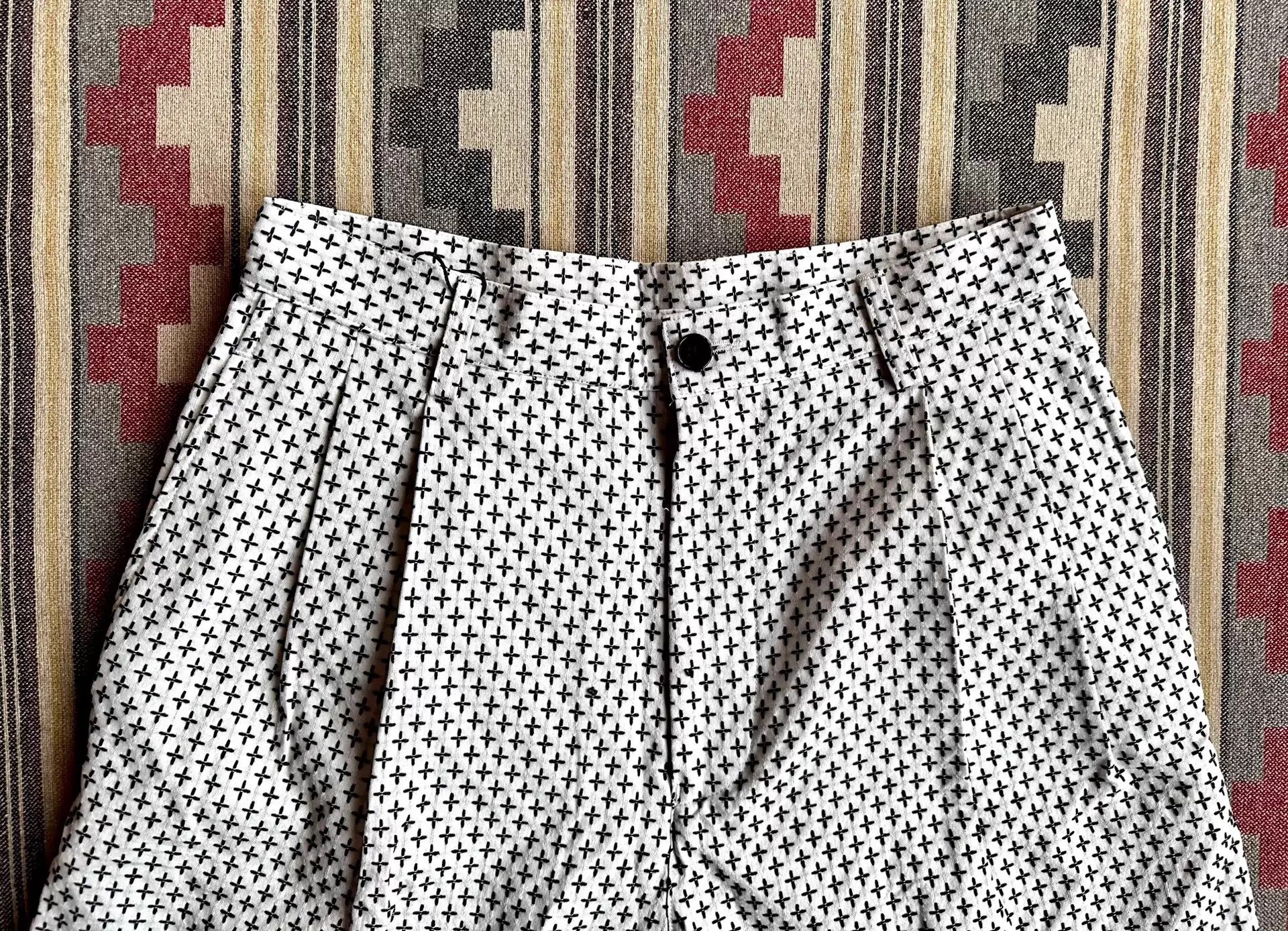 KUON KUON Cross Sashiko Shorts S/M/L Size US 32 / EU 48 - 3 Thumbnail
