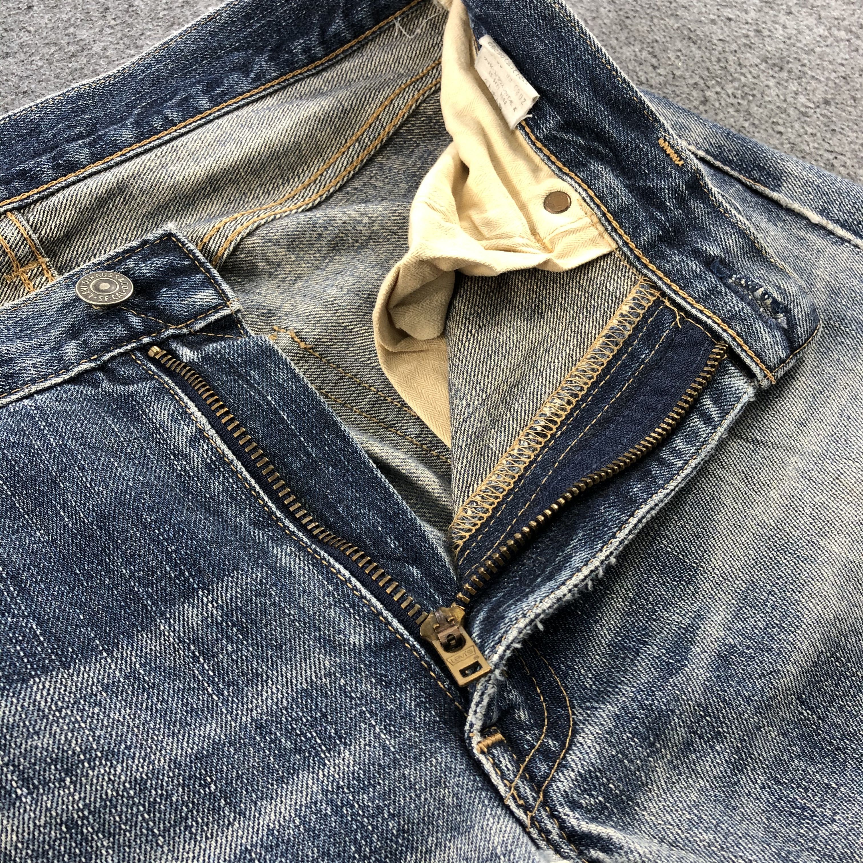 Levi's × Vintage Vintage 90s Levis 505 Red Loop Jeans-JM1934 Size US 31 - 8 Thumbnail