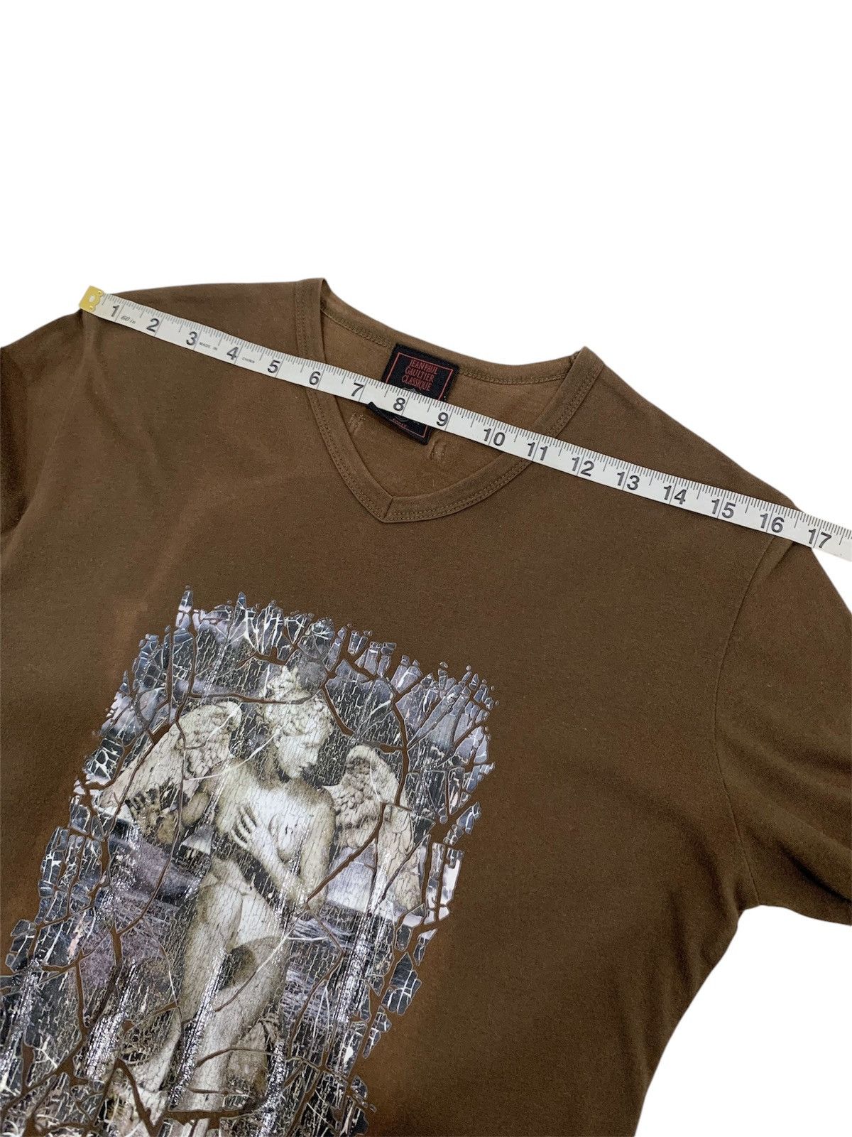Jean Paul Gaultier Vintage Jean Paul Gaultier Crop Shirt Size M / US 6-8 / IT 42-44 - 17 Thumbnail