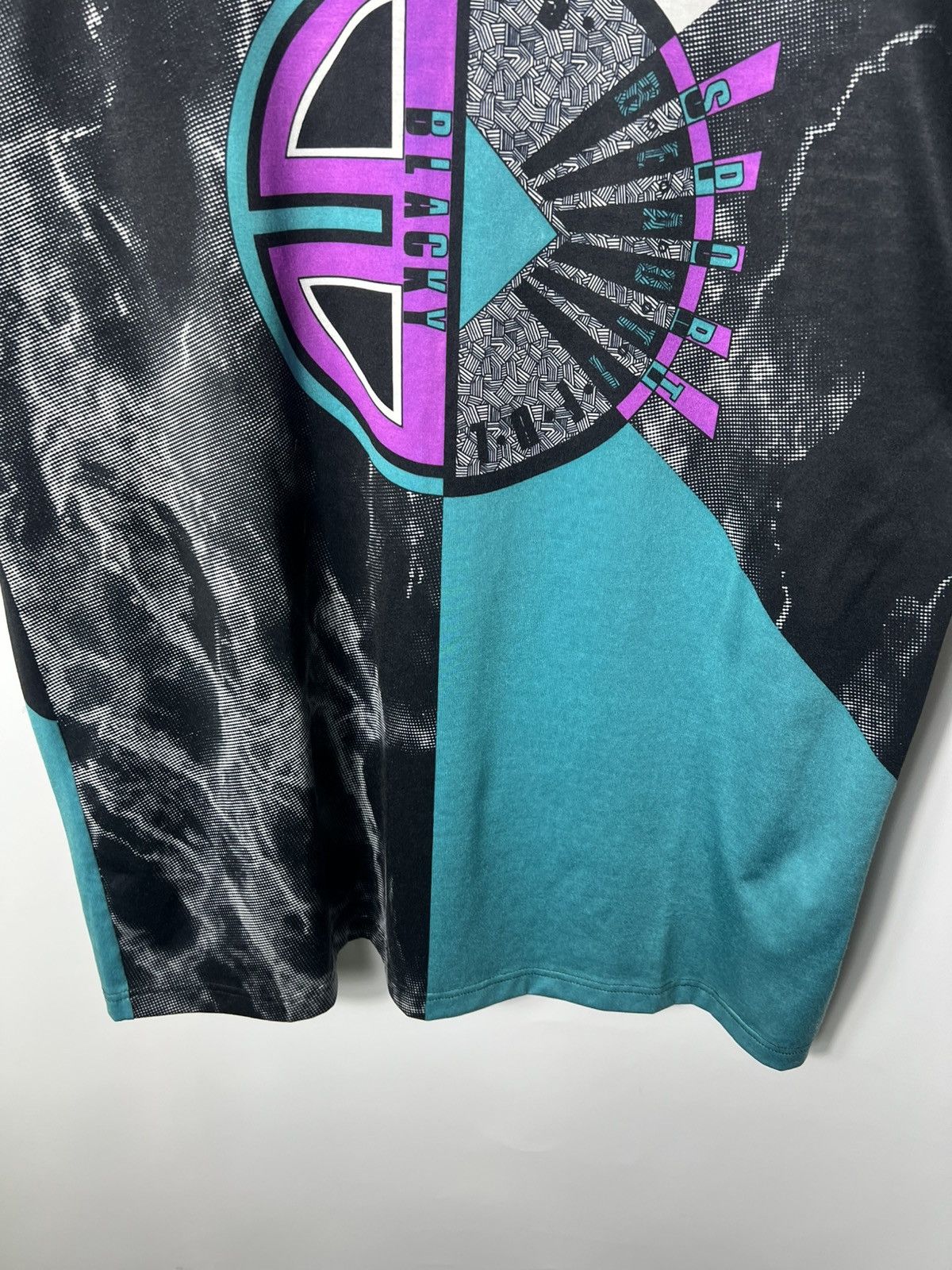 Vintage Vintage sportswear 90s cycling Blacky Switzerland T-shirt Size US L / EU 52-54 / 3 - 4 Thumbnail