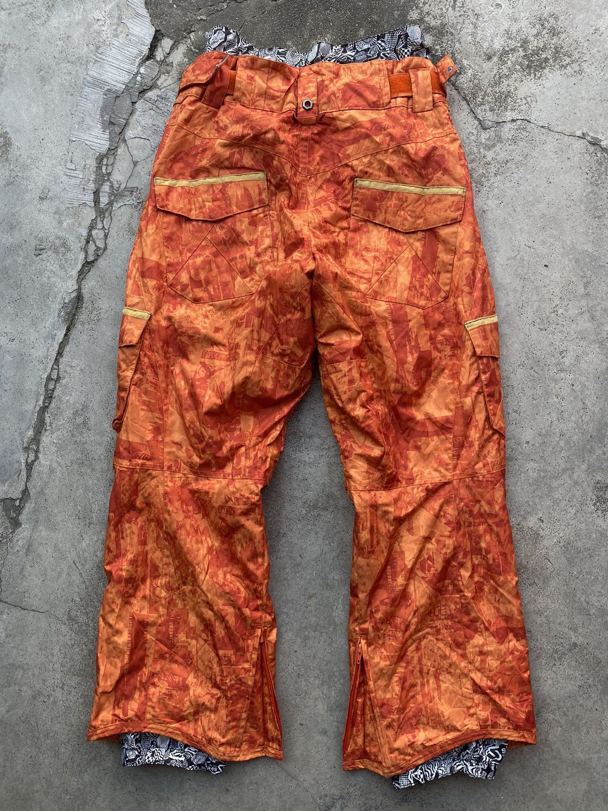 Vintage Vintage Sims snowboard ski pants with cargo pocket Size US 33 - 9 Thumbnail