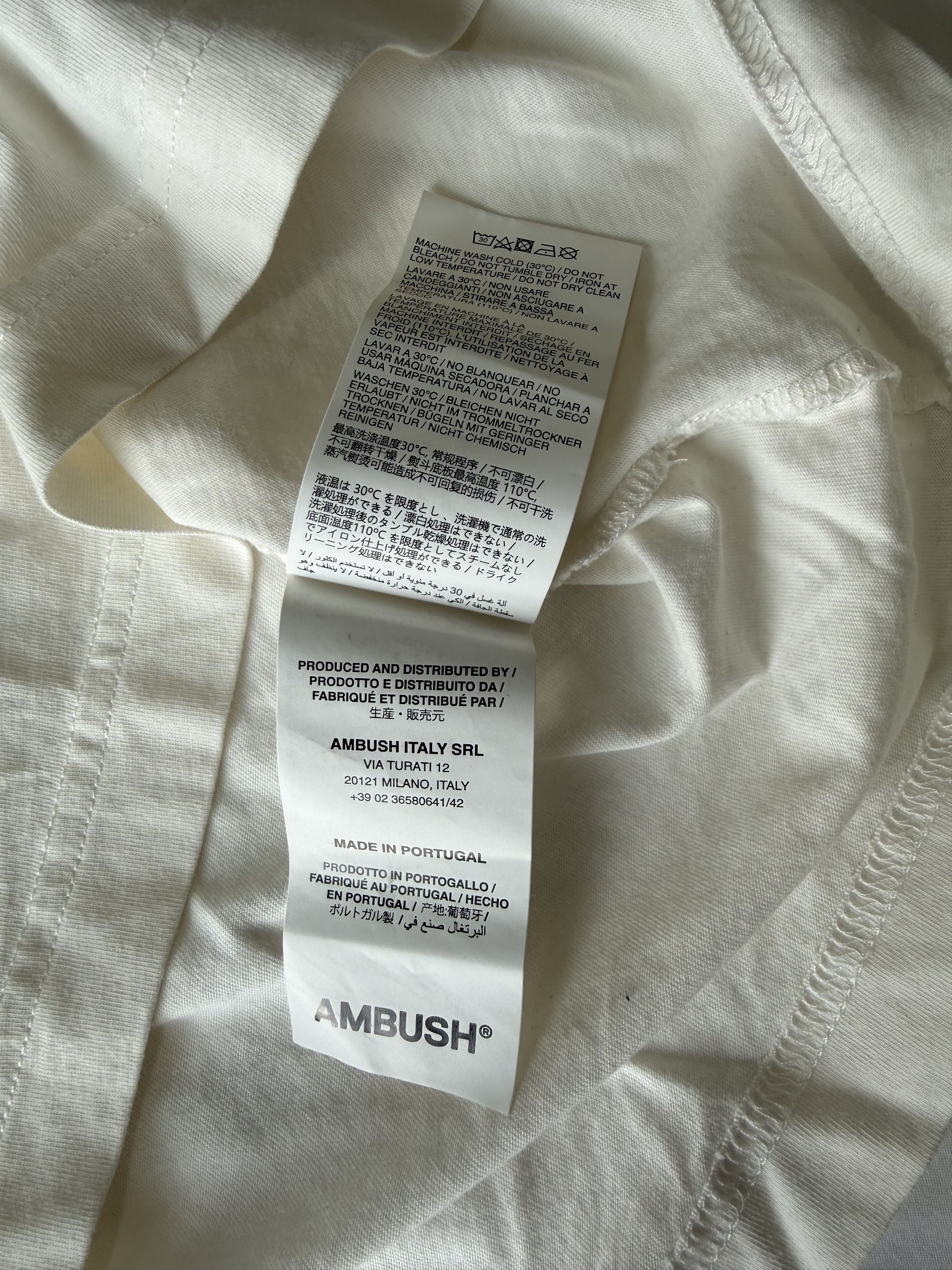 Ambush Design Ambush Basic T-Shirt Size US XL / EU 56 / 4 - 5 Thumbnail