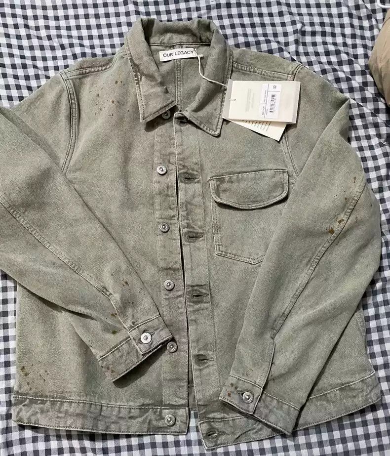 Our Legacy Lapel Single Breasted Long Sleeve Jacket Size US XL / EU 56 / 4 - 1 Thumbnail