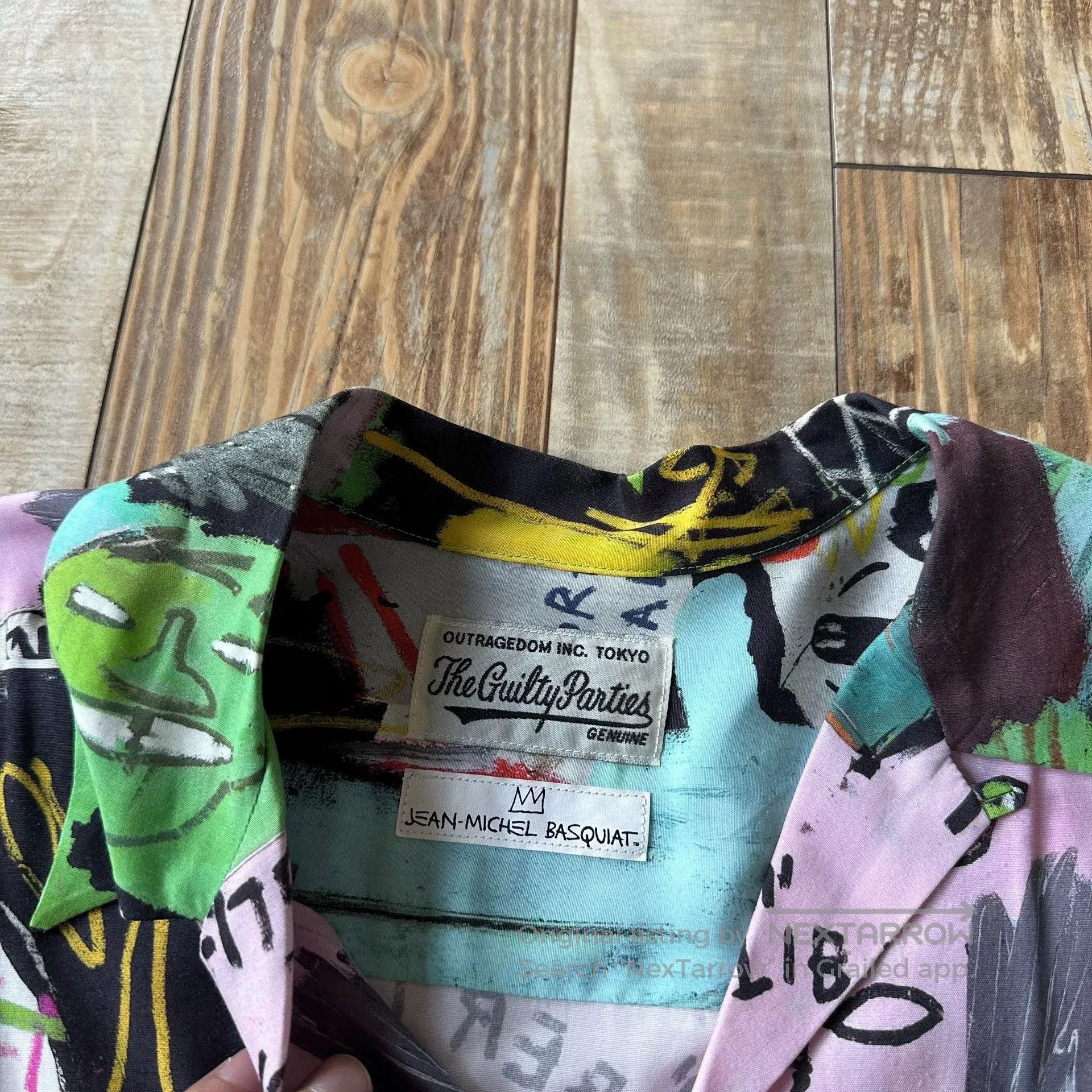 Wacko Maria WACKO MARIA x Basquiat Hawaiian Shirt. Size US M / EU 48-50 / 2 - 3 Thumbnail