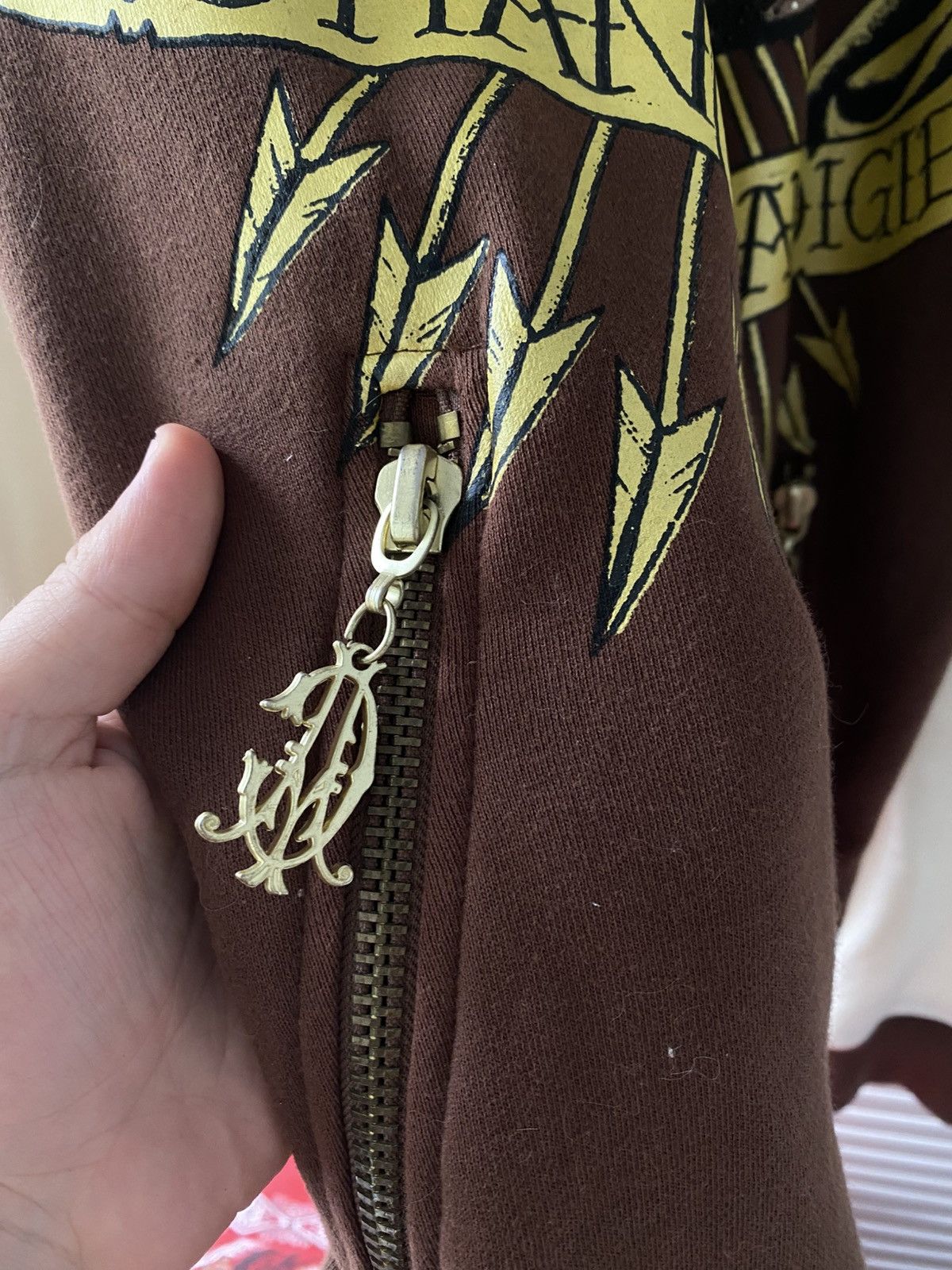 Christian Audigier × Ed Hardy × Vintage Vintage Christian Audigier Ed Hardy Y2K Authentic Hoodie Size US XL / EU 56 / 4 - 5 Thumbnail