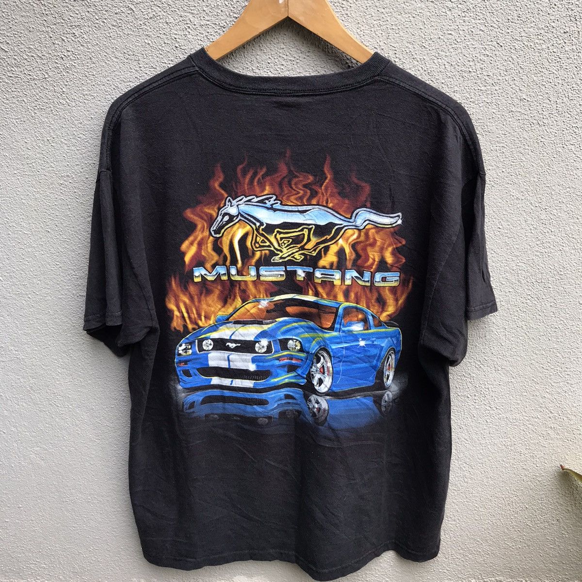 Mustang × Vintage Vintage MUSTANG old car tee Size US L / EU 52-54 / 3 - 3 Thumbnail