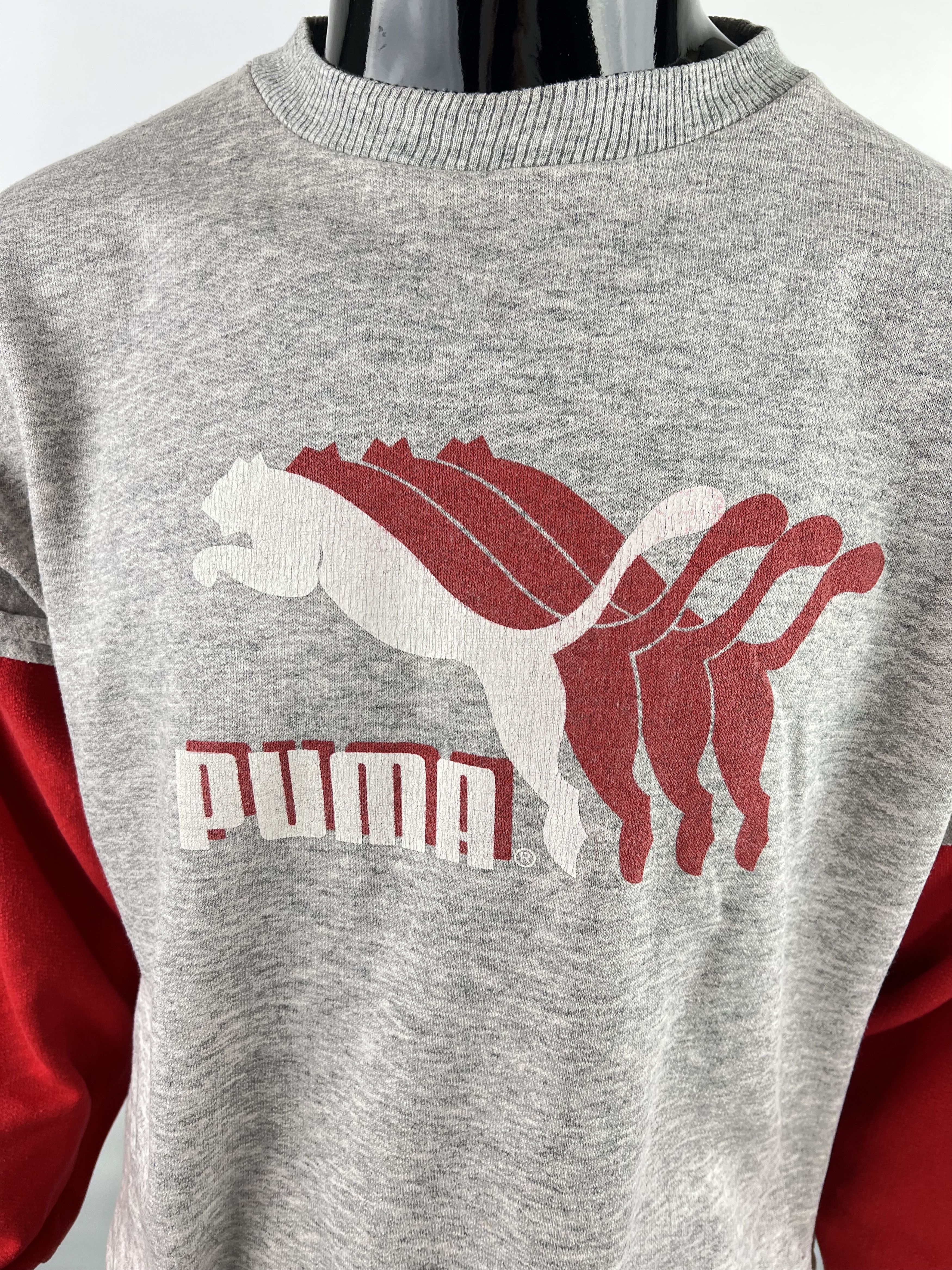 Puma Puma Vintage Big Logo Sweatshirt Size M Size US M / EU 48-50 / 2 - 3 Thumbnail