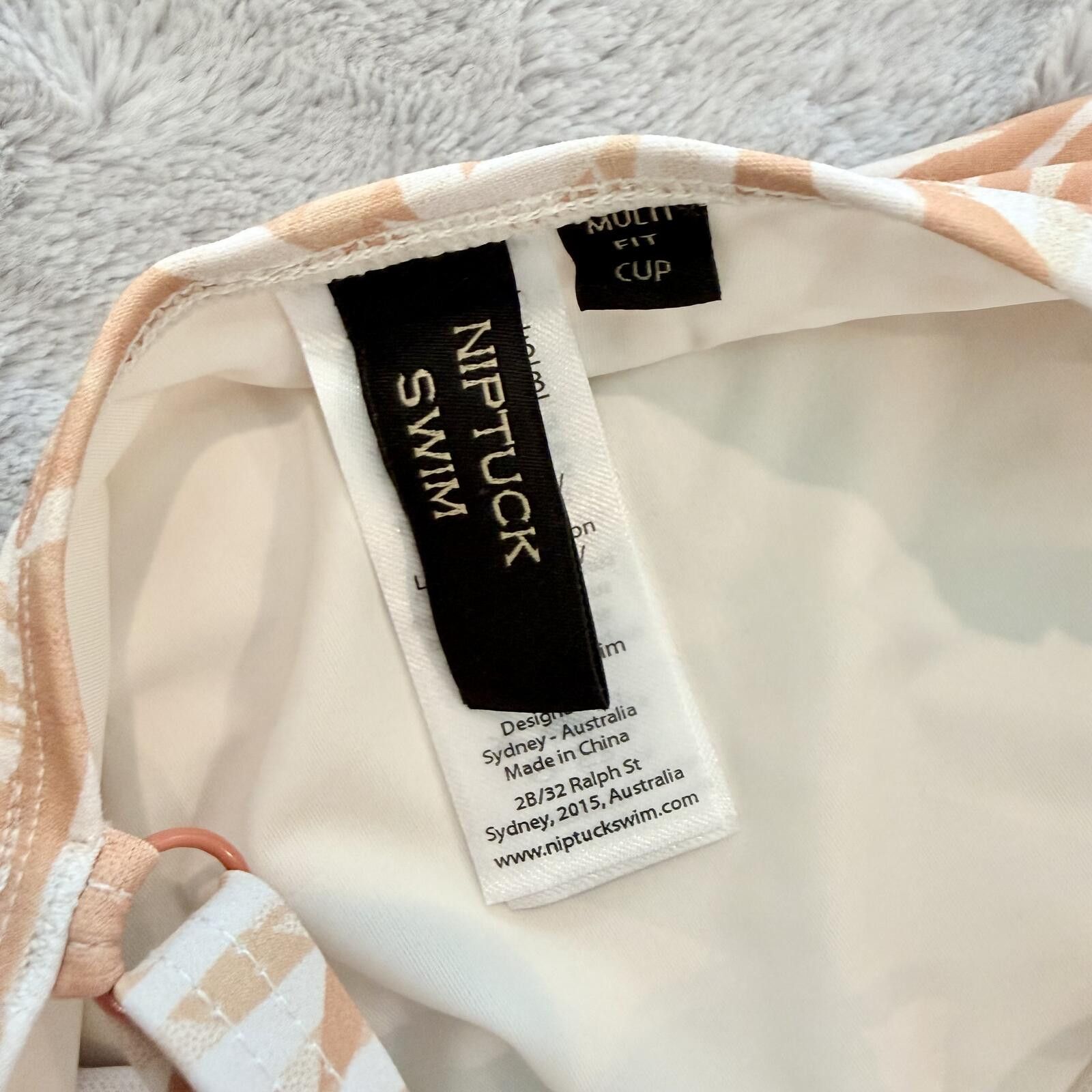 Other Niptuck Swim One-Piece Swimsuit with Leaf Print Size ONE SIZE - 3 Thumbnail