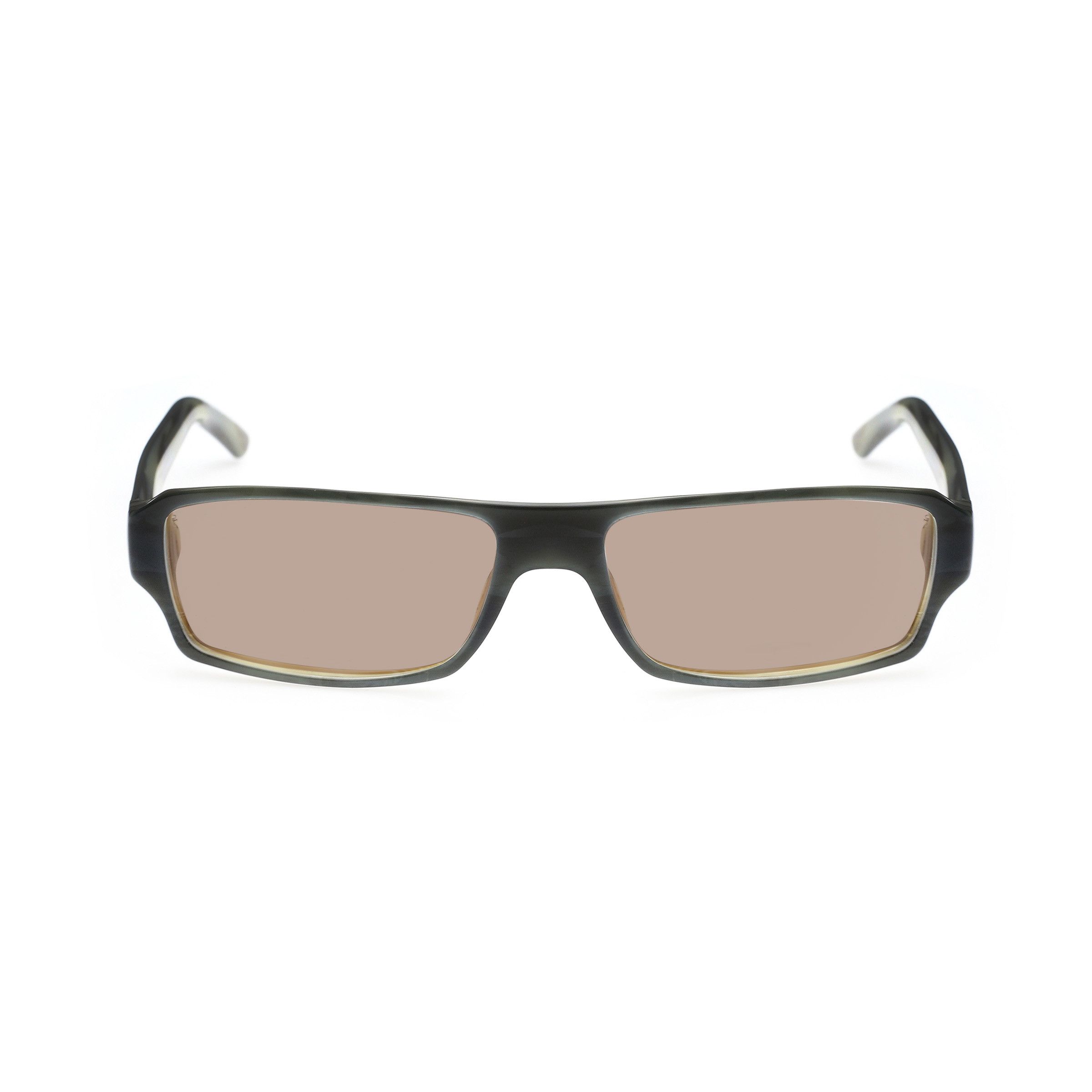 Gucci Gucci '00s Green Rectangular Frame Sunglasses Size ONE SIZE - 3 Thumbnail