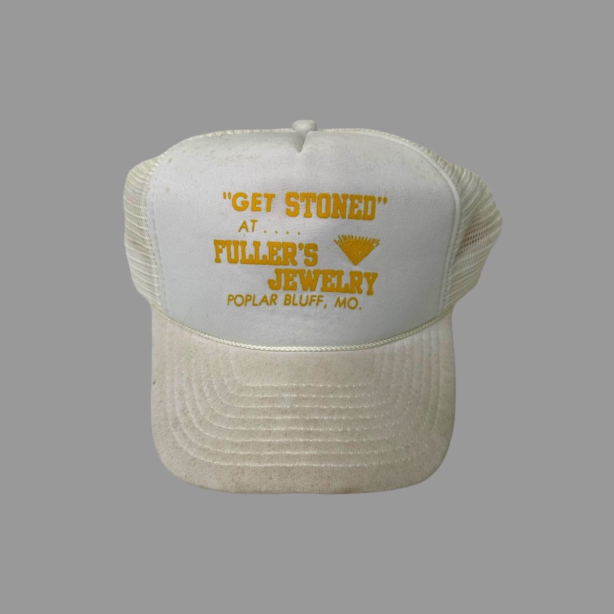 Vintage Vintage funny trucker hat Size ONE SIZE - 1 Thumbnail