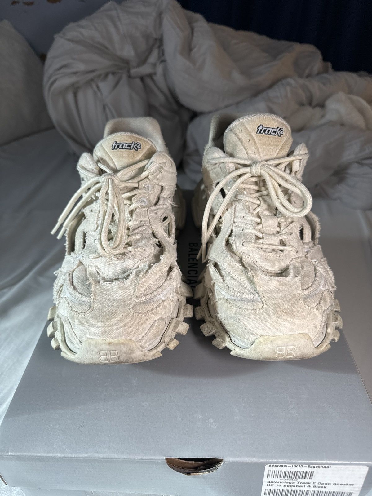 Balenciaga Balenciaga Track 2 Eggshell Size US 11 / EU 44 - 2 Thumbnail