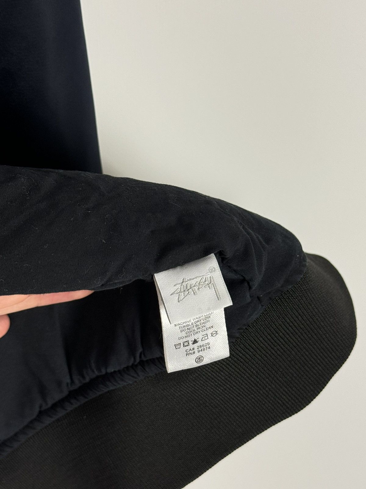 Stussy Stussy Embroidery Logo Basic Navy Bomber Jacket Size US S / EU 44-46 / 1 - 15 Thumbnail