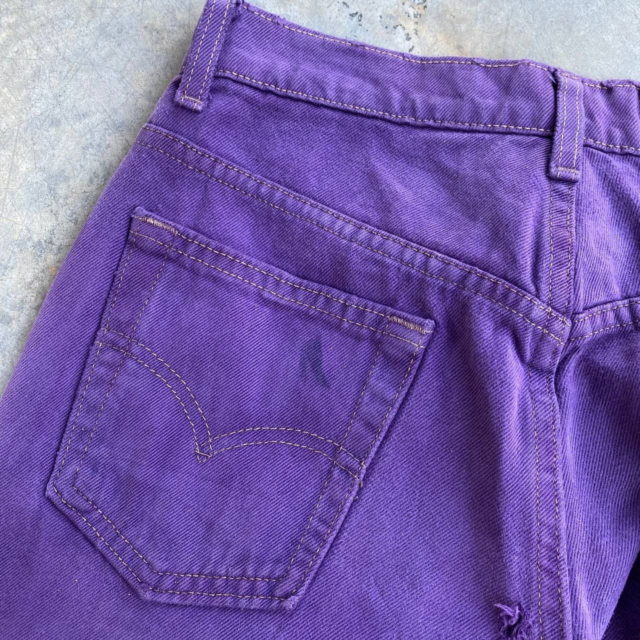 Levi's × Vintage BJ03-39 VINTAGE LEVIS SILVERTAB WIDE LEG W29X32 DISTRESSED Size US 29 - 4 Thumbnail