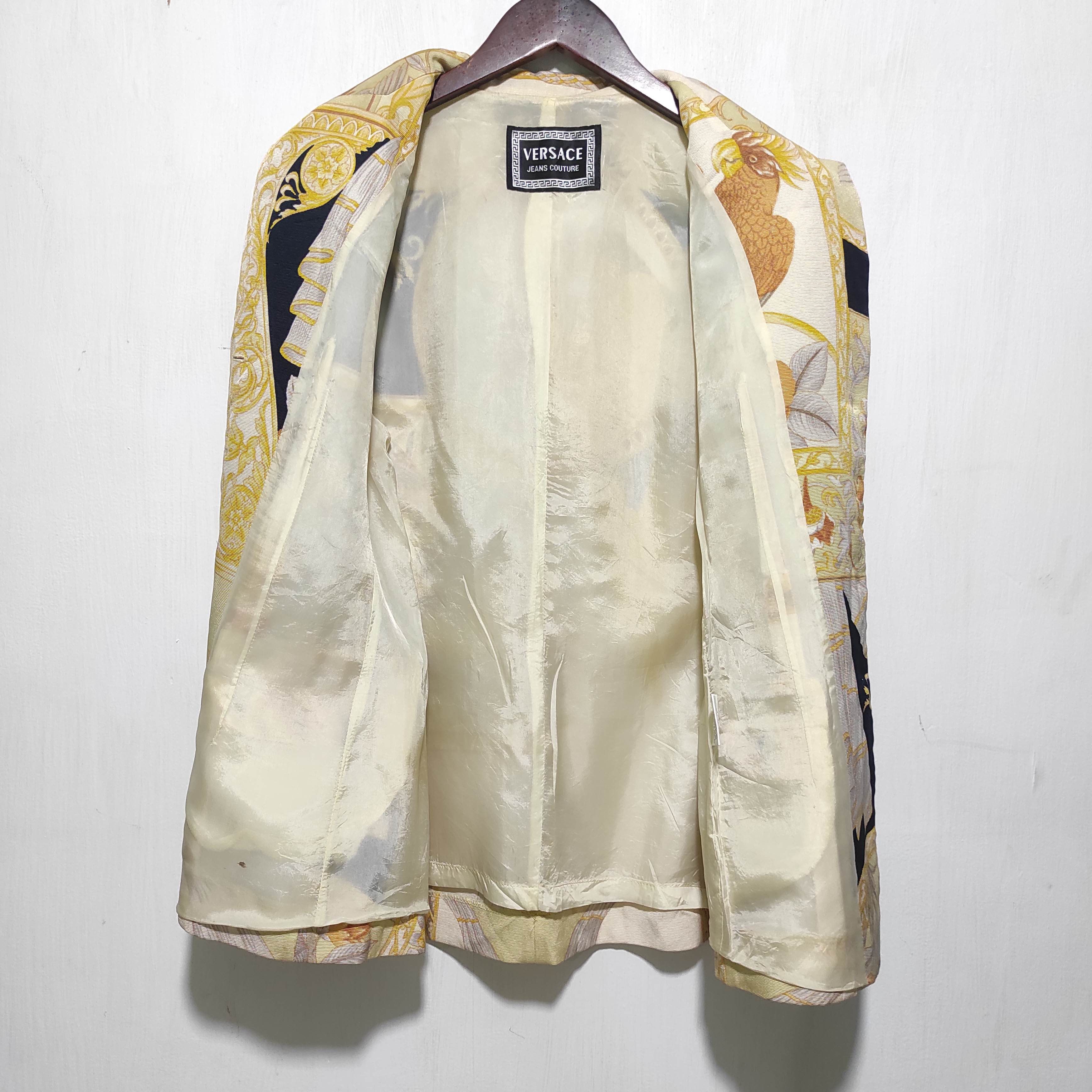 Versace Versace Jeans Couture Baroque print Blazer Jacket Size M / US 6-8 / IT 42-44 - 13 Thumbnail