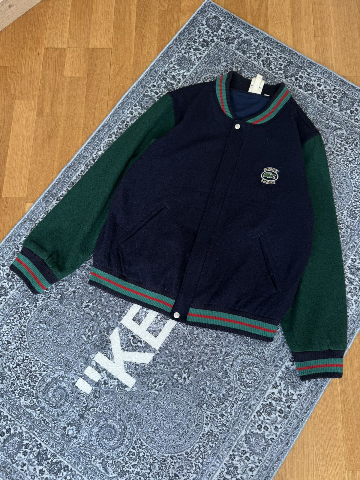Lacoste × Supreme Lacoste Supreme bomber jacket Size US L / EU 52-54 / 3 - 3 Thumbnail