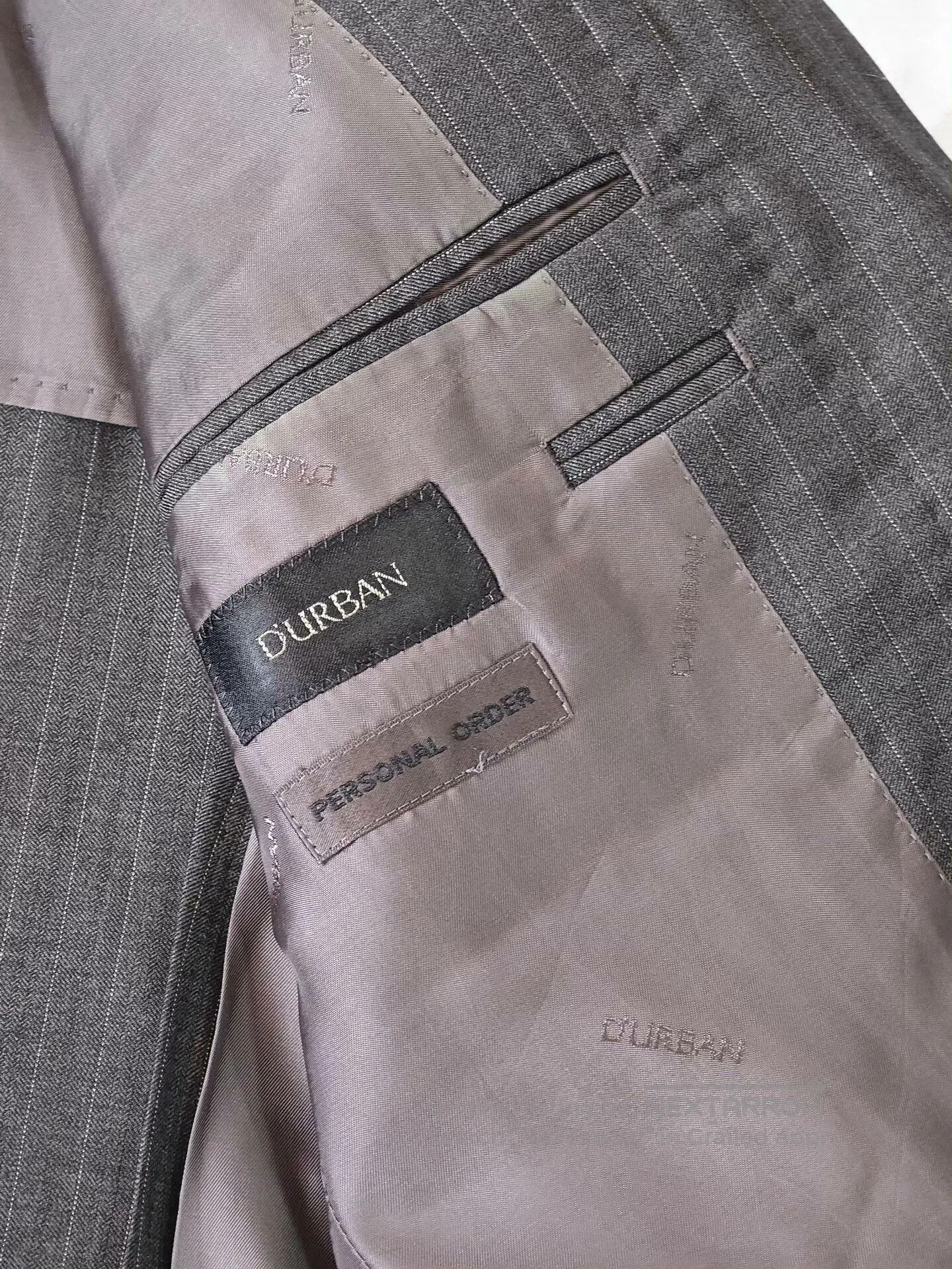 Loro Piana Loro Piana Gray Stripe Wool Blazer. Size US M / EU 48-50 / 2 - 8 Thumbnail