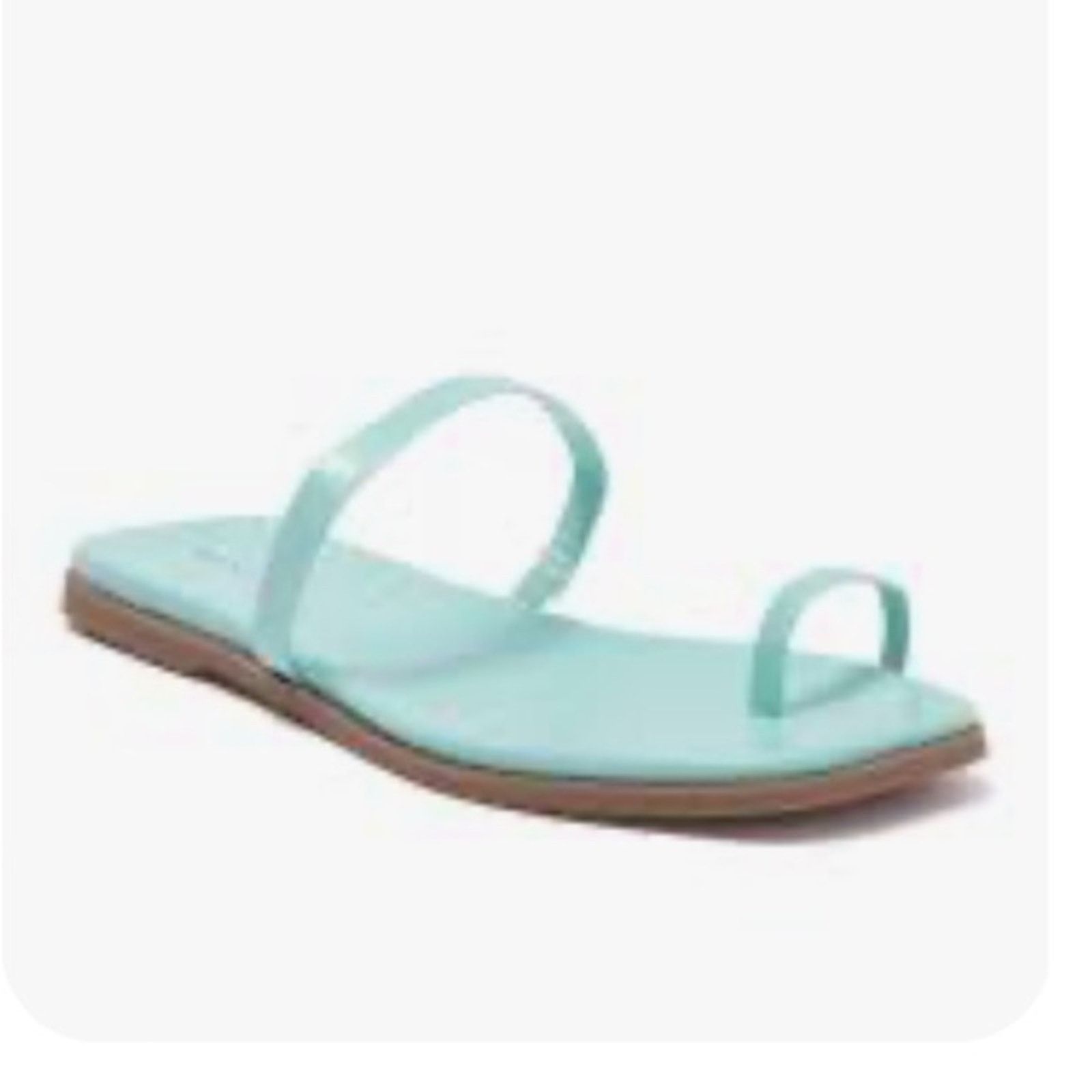 14th & Union 14th & Union Cece Blue Toe Thong Sandals, NEW Size 7 Size US 7 / IT 37 - 1 Thumbnail
