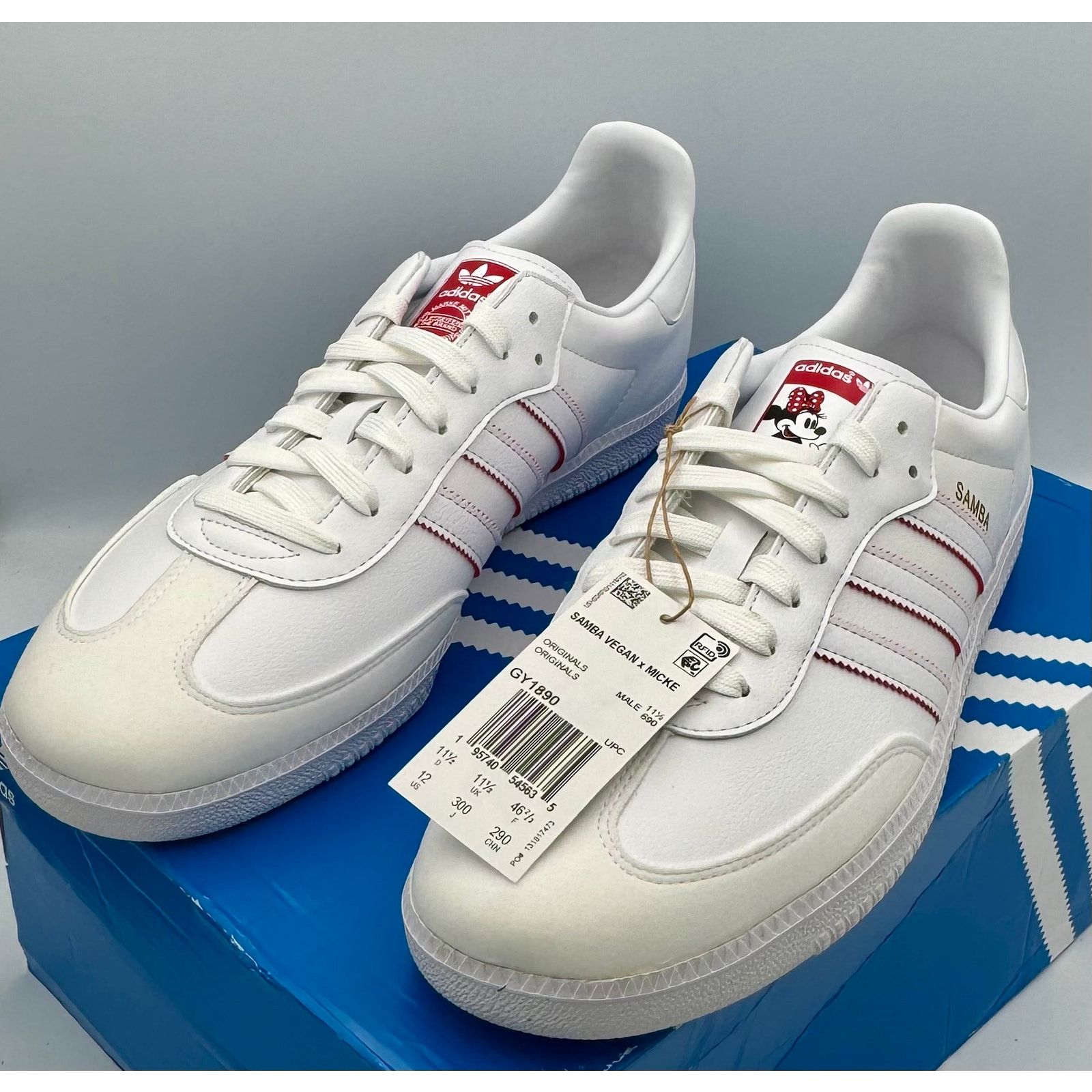 Adidas Samba Vegan x Mickey Mouse GY1890 Men's Sz 12 400