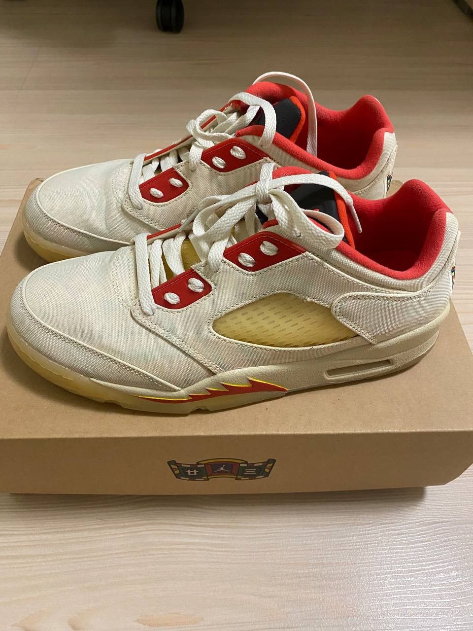 Jordan Brand jordan 5 retro low cny Size US 9.5 / EU 42-43 - 6 Thumbnail